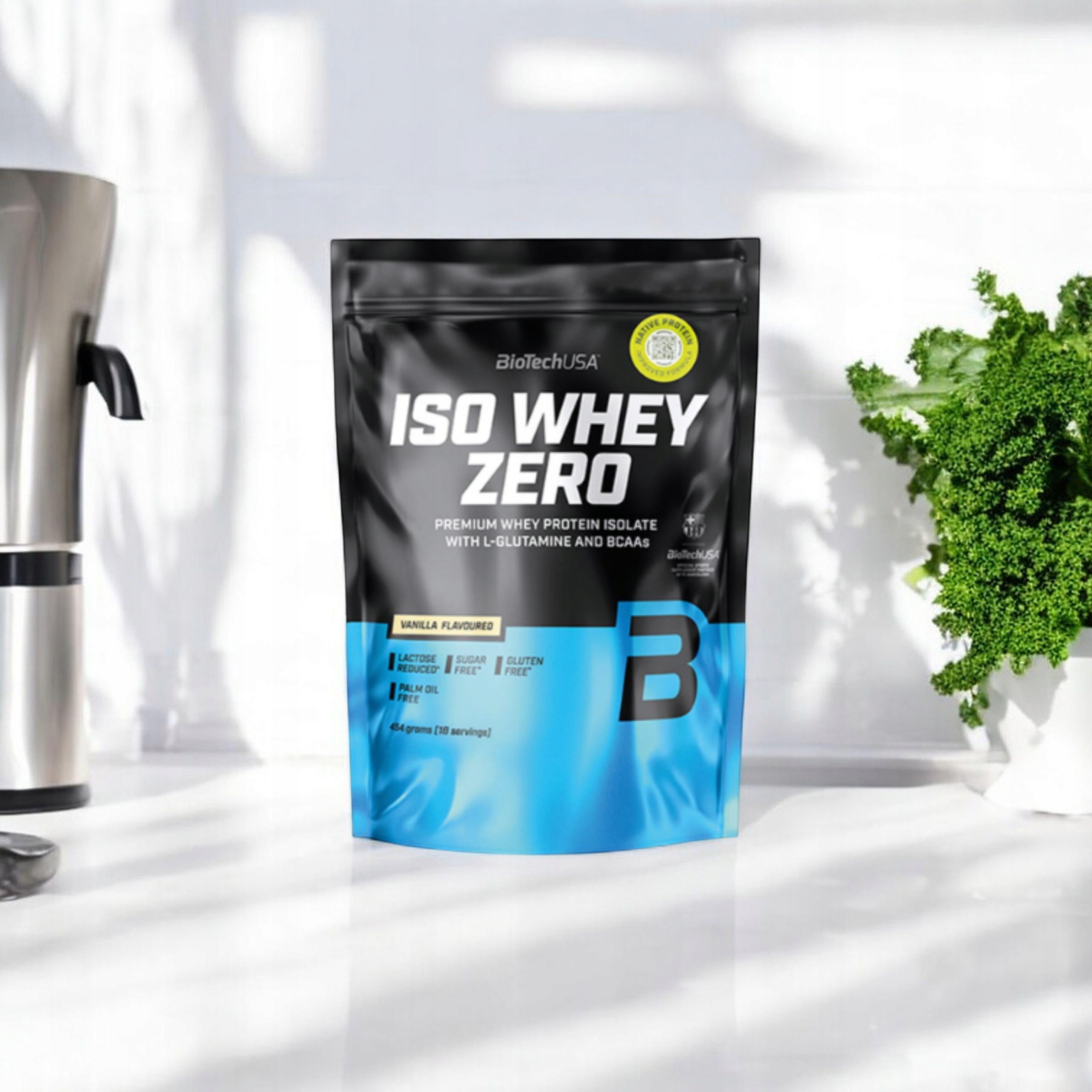 2x Whey Isolate Whey 21g BCAA Vanilla Iso Whey Zero BIOTECH Brand BioTechUSA