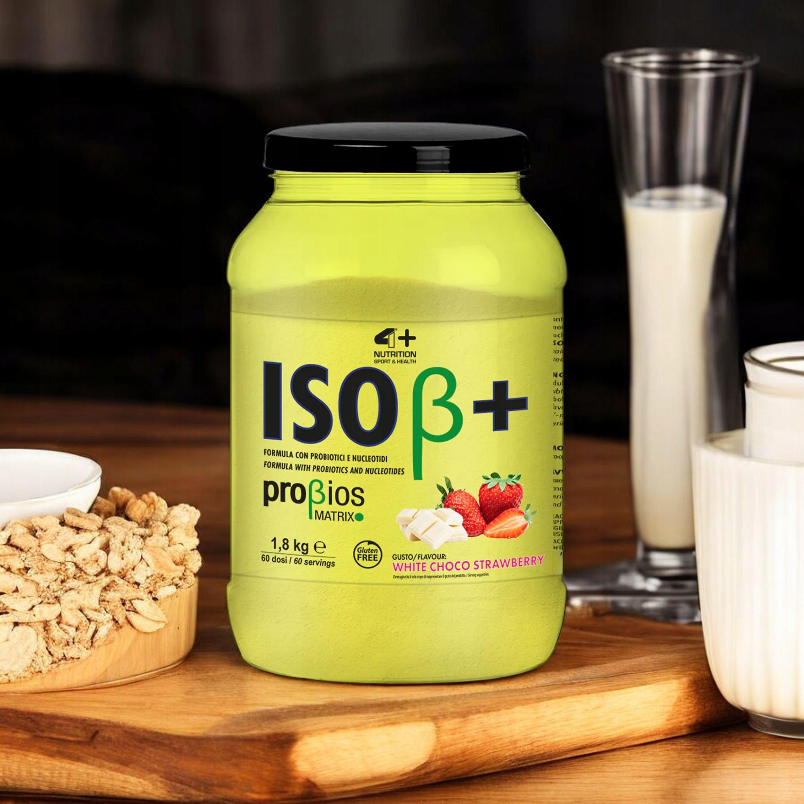 2x Whey Isolate Whey Probiotics 26g Protein 1800g 4+ NUTRITION Brand 4+ Nutrition