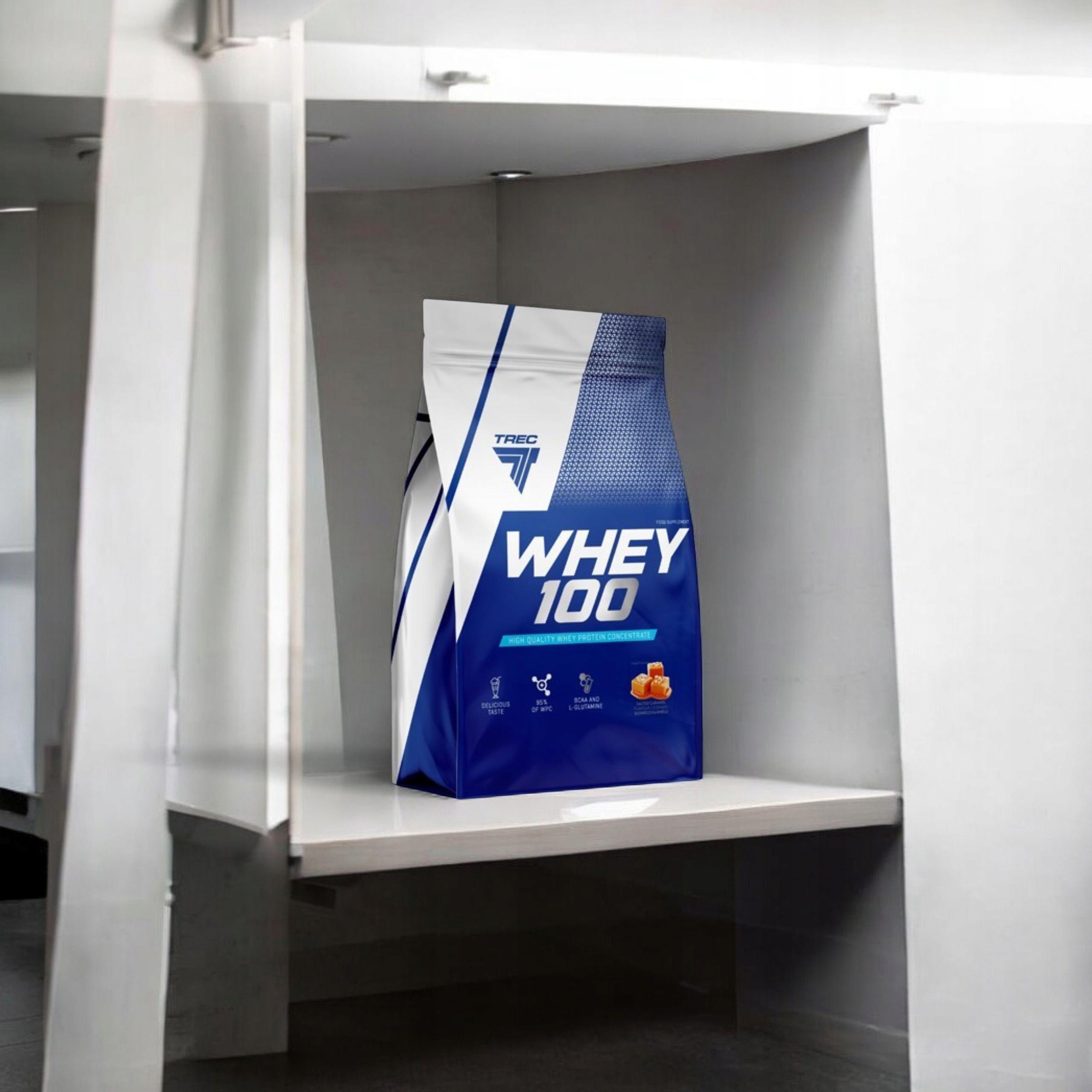 2x Whey Protein Whey 100 700g WPC Concentrate Protein Conditioner Trec Brand Trec Nutrition