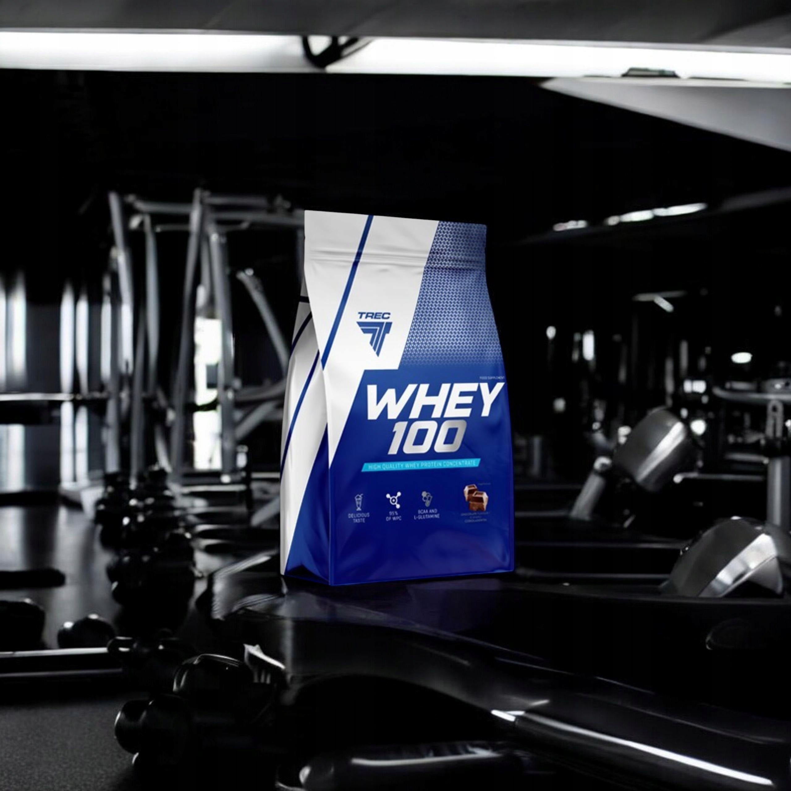 2x Whey Protein Whey 100 700g WPC Protein Concentrate Regeneration Strength T Brand Trec Nutrition
