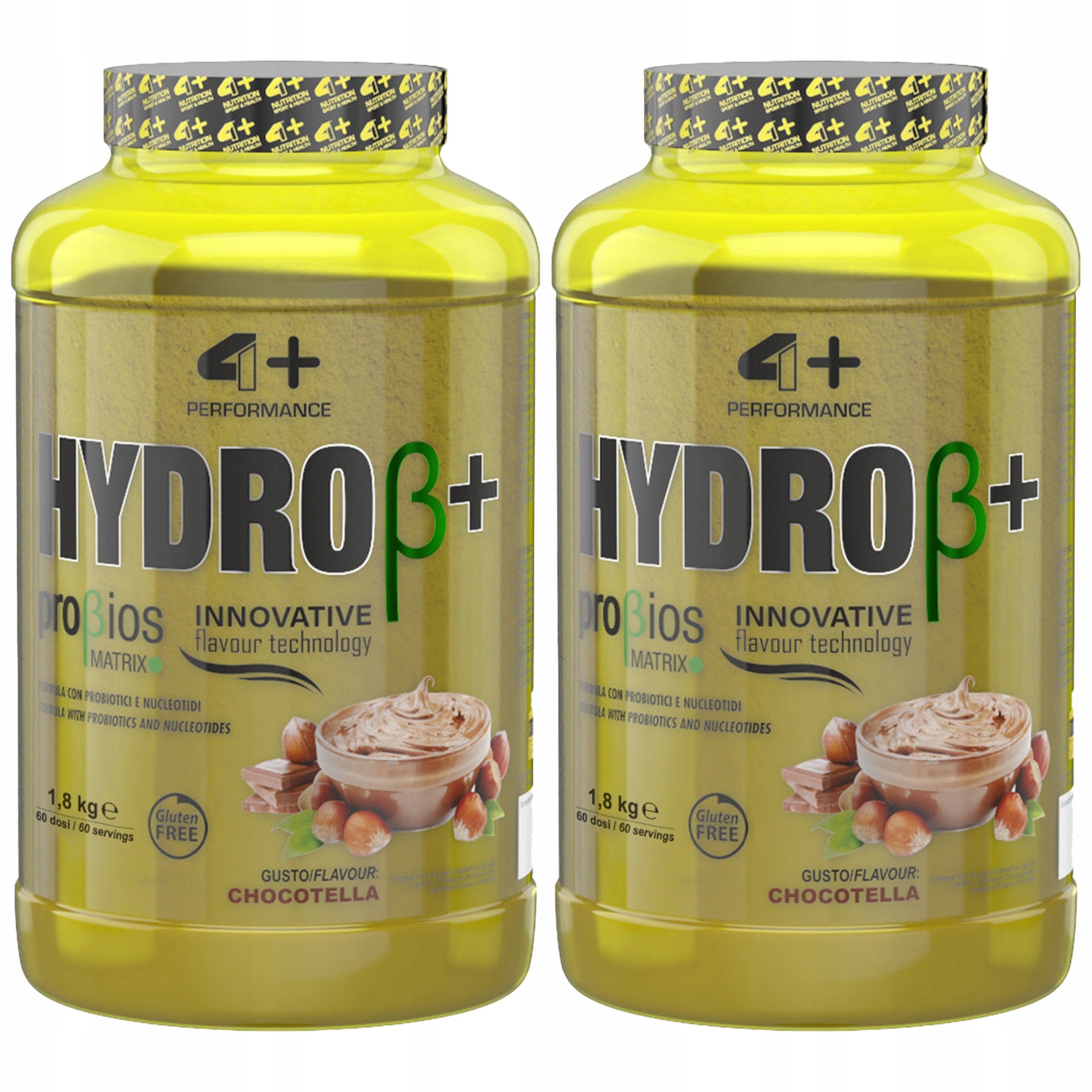 2x Whey hydrolyzed protein + probiotics regeneration 1800g 4+ Nutrit