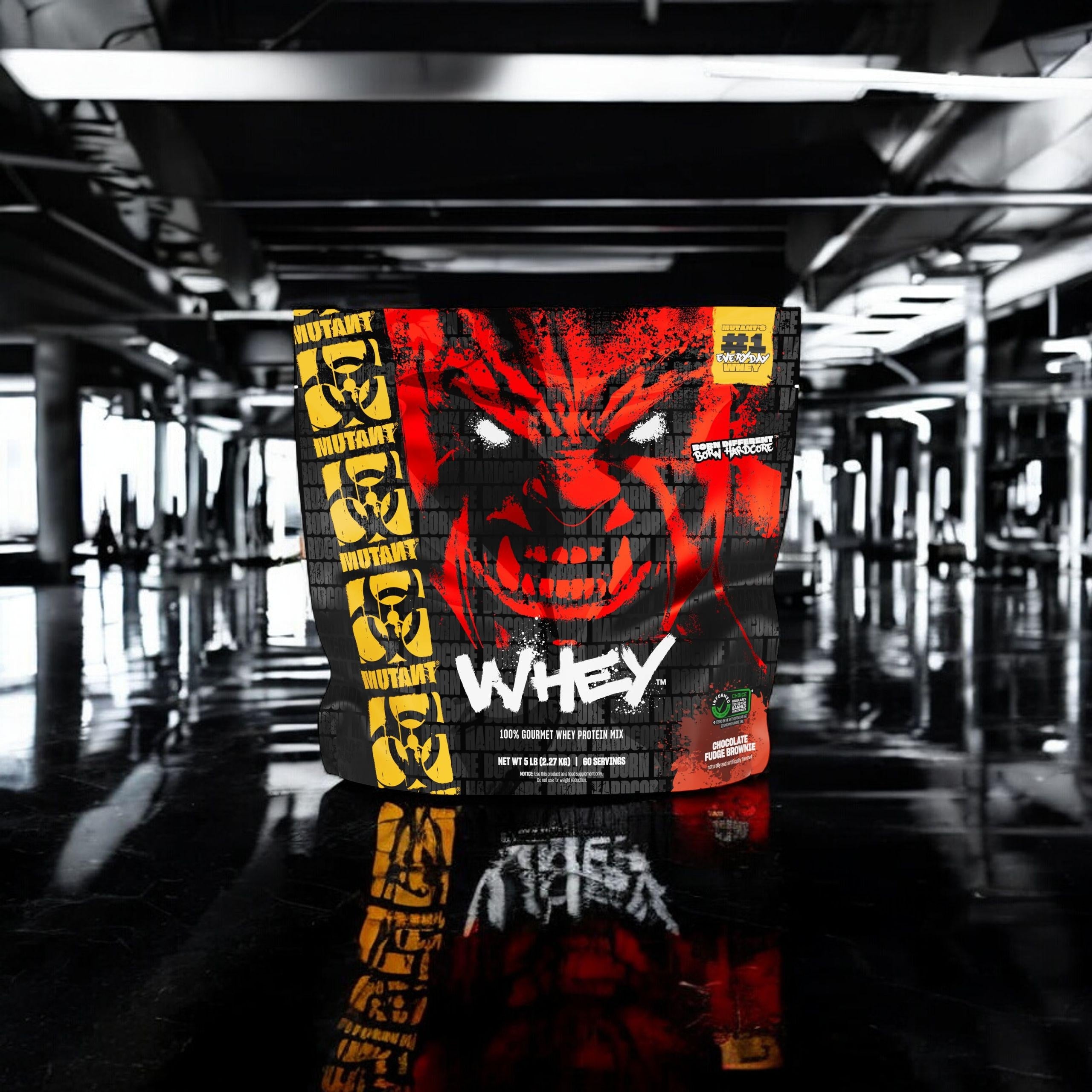 2x Whey protein 4 types 22g BCAA isolate hydrolyzate MUTANT WHEY Brand Mutant