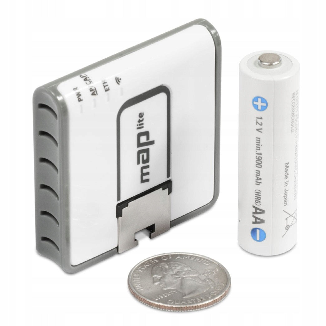2x WiFi Router 4 Mikrotik mAP lite (RBmAPL-2nD) 2,4GHz(2x2) 1p Manufacturer MikroTik