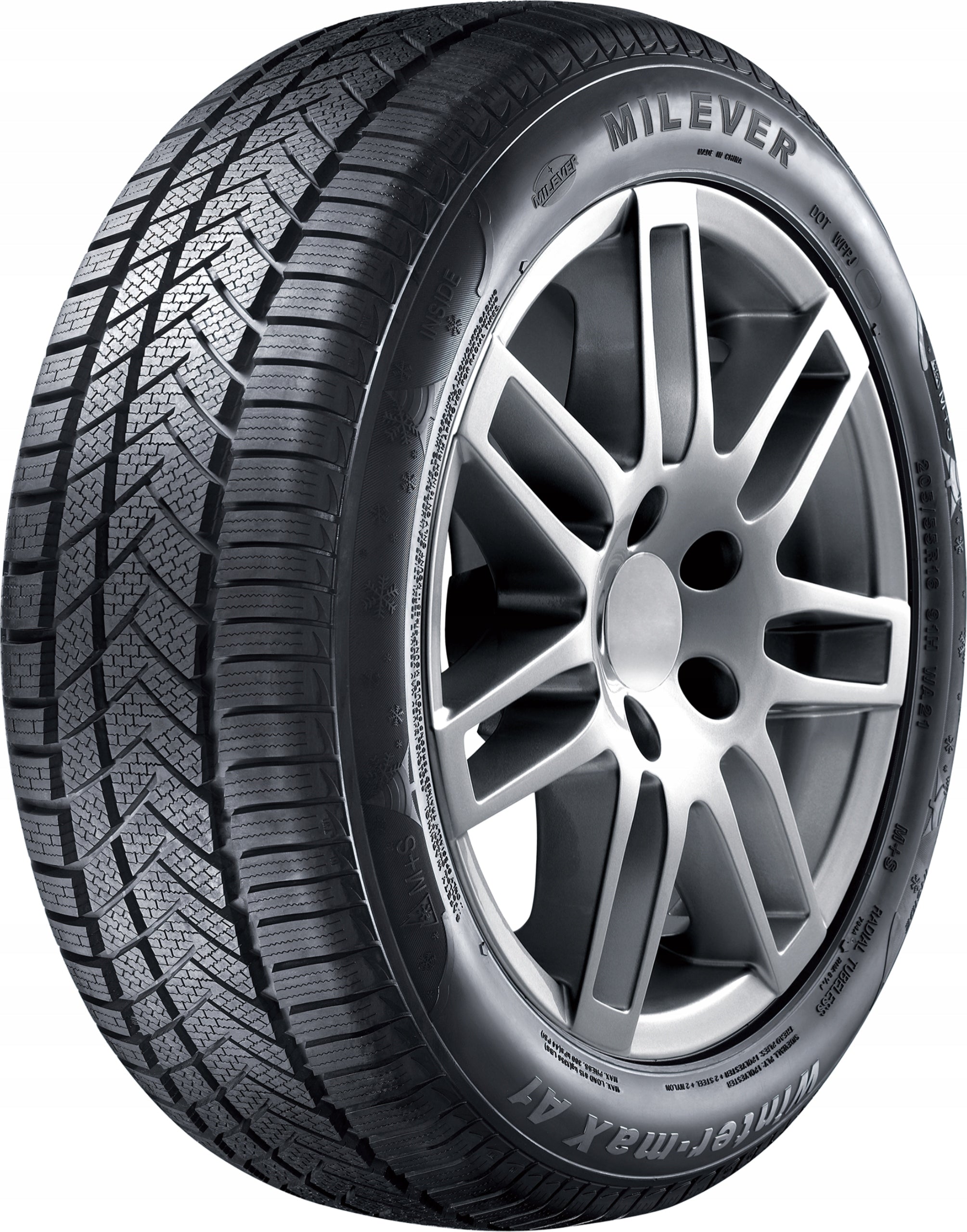 2x Winter tyres 215/60R16 99H XL MW255 MILEVER
