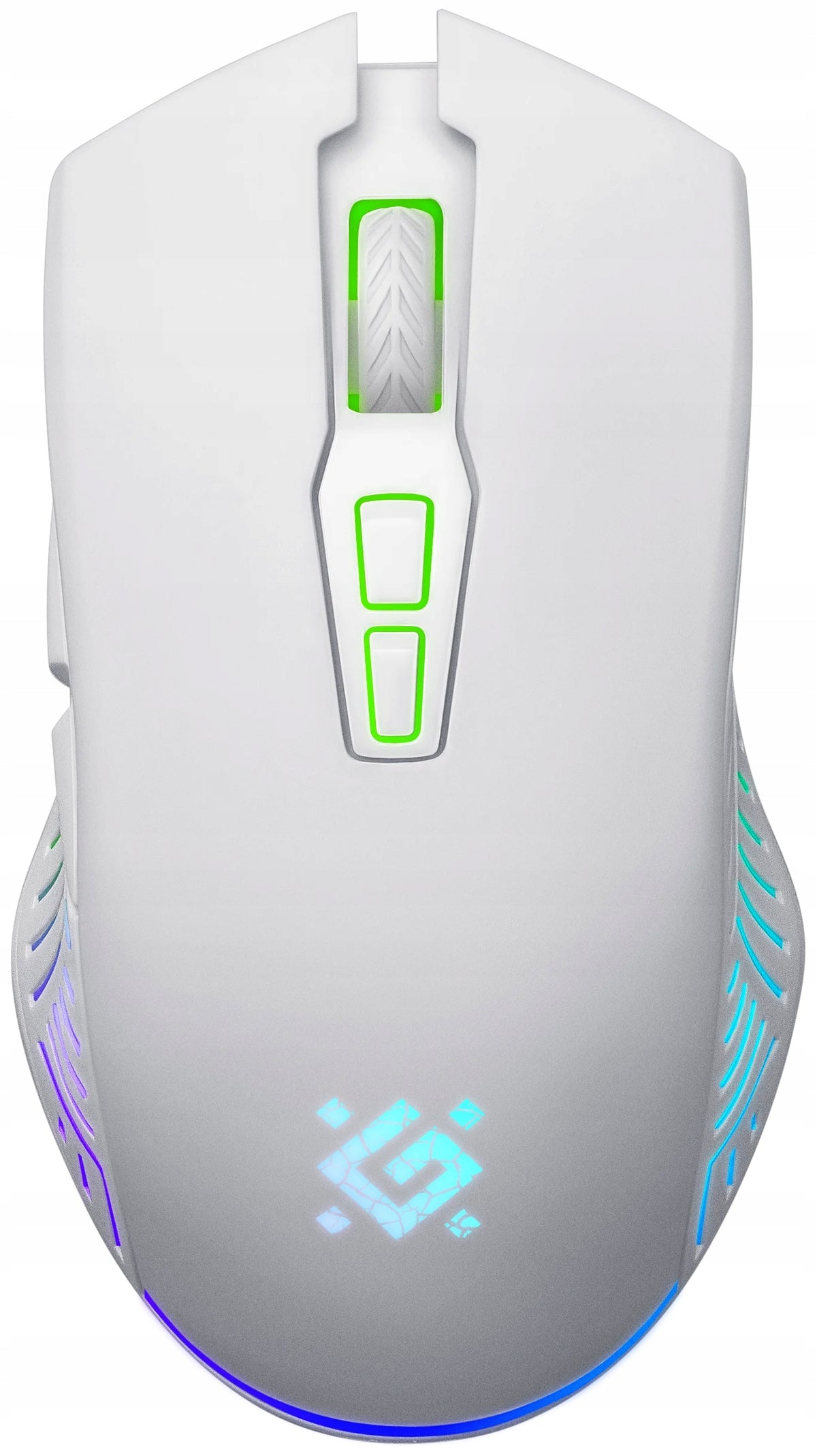 2x Wireless Mouse Defender Pandora Gm 502 Optical 3200dpi White Rgb Ak Manufacturer Defender