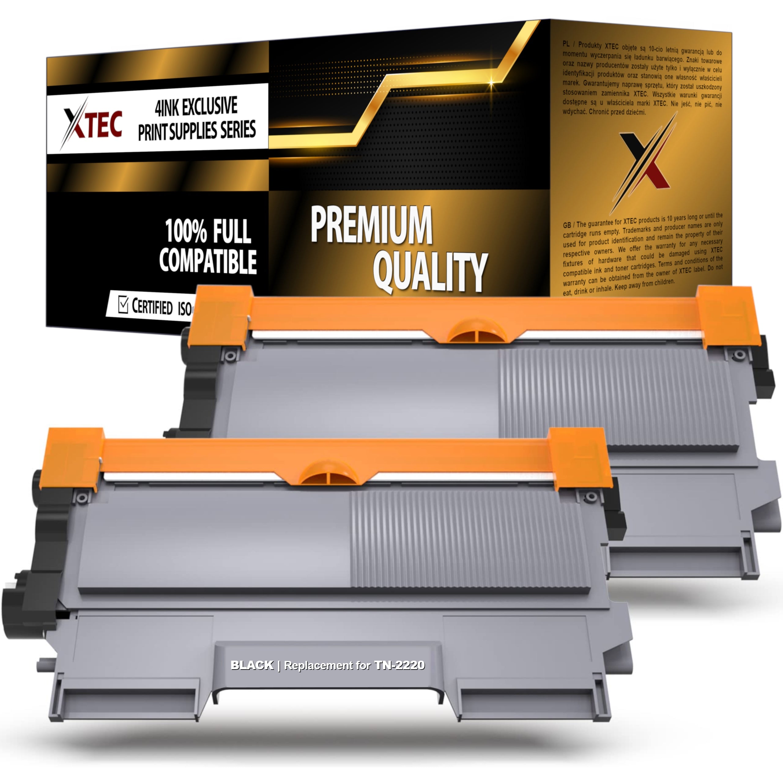 2x XL TONER FOR BROTHER DCP-7055 DCP-7055W HL-2130 HL-2240 HL-2250