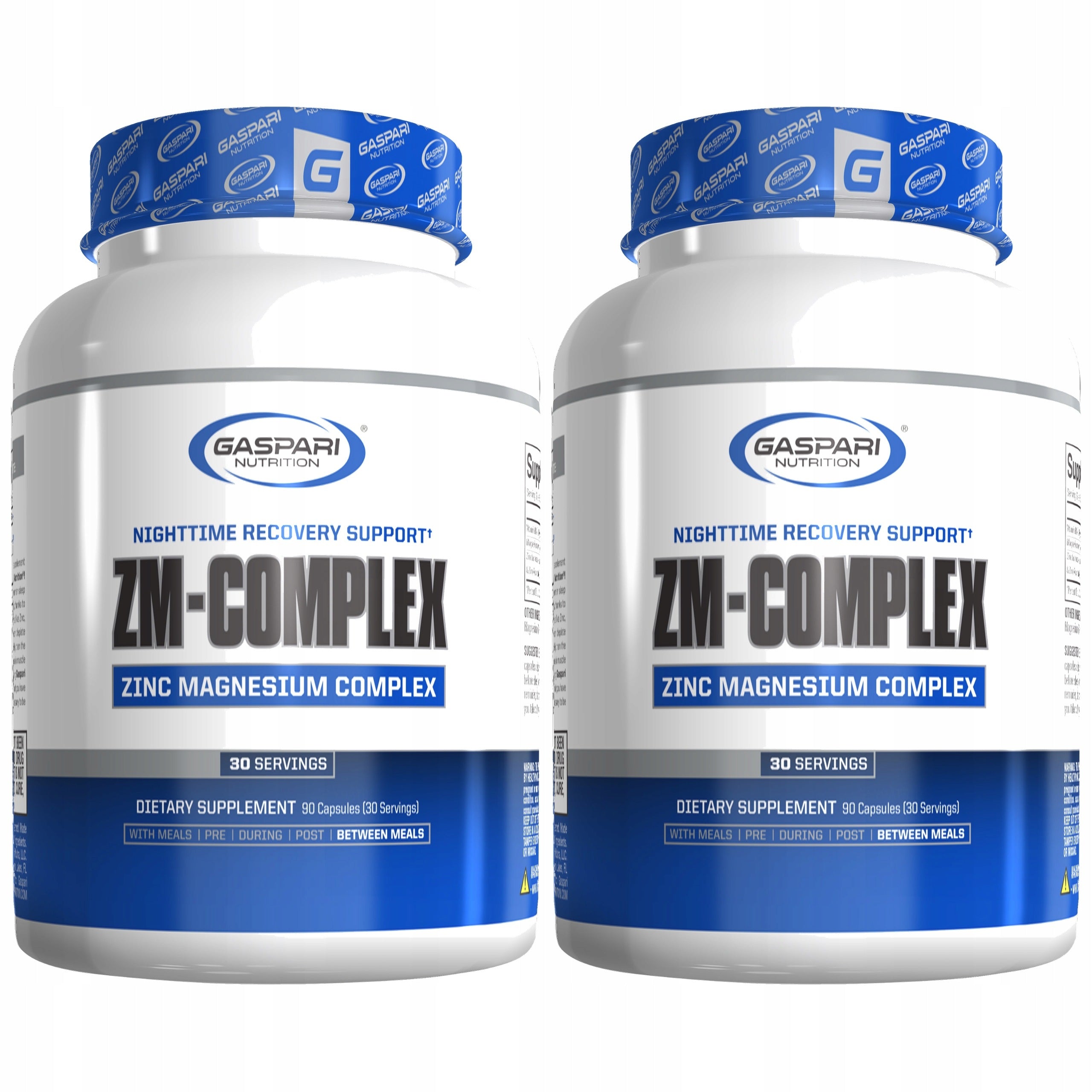 2x ZM COMPLEX 90k ZINC MAGNESIUM B6 FOR SLEEP TESTOSTERONE