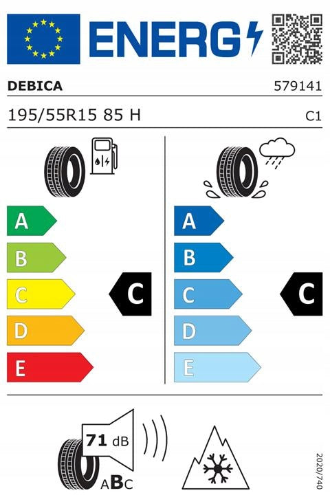 2x all-season tyres Dębica Navigator 3 195/55R15 85H Number of tires offered 2 pcs.