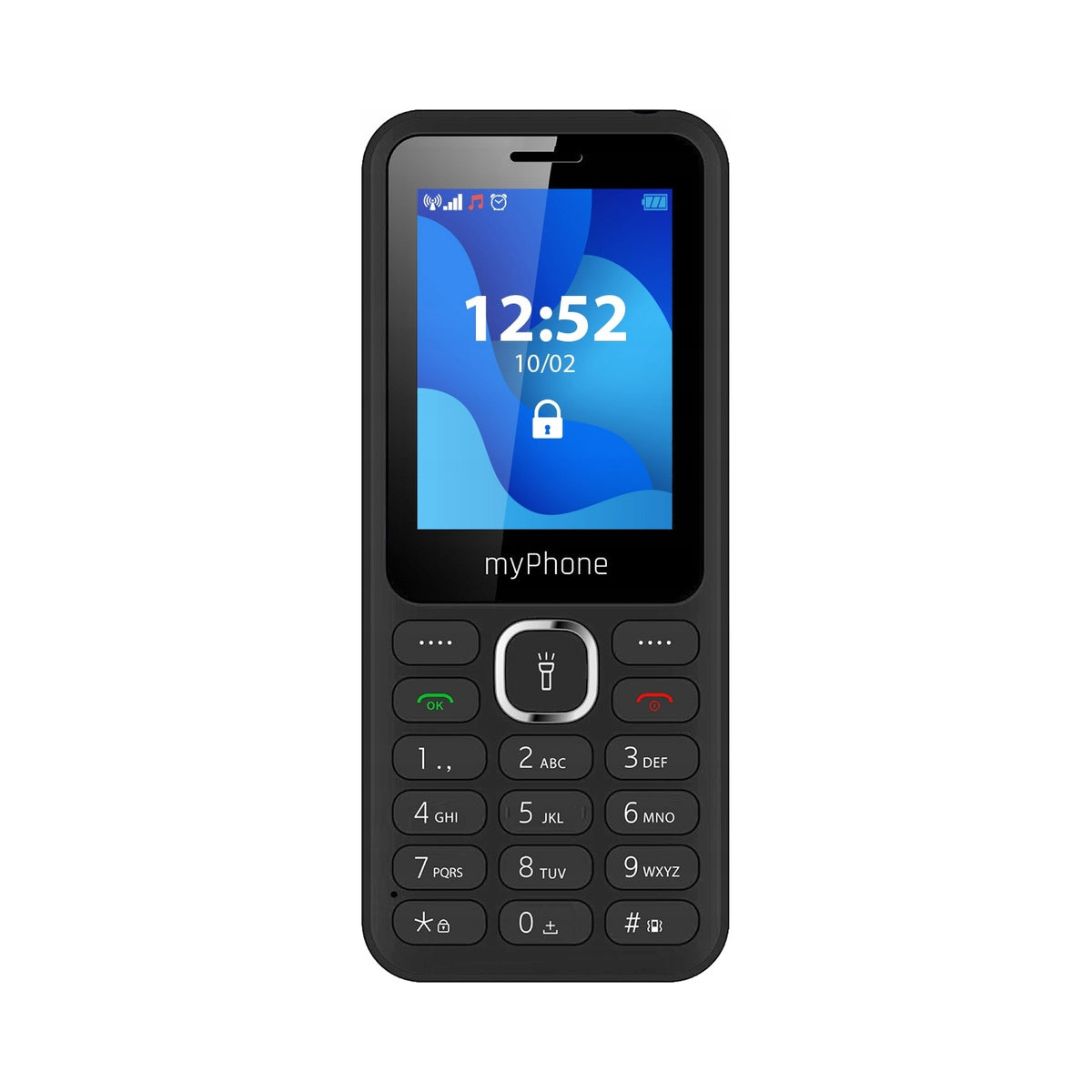2x myPhone 6320 | Black | 2.4" | TFT | 32 MB | 32 MB | Dual SIM | Main cam
