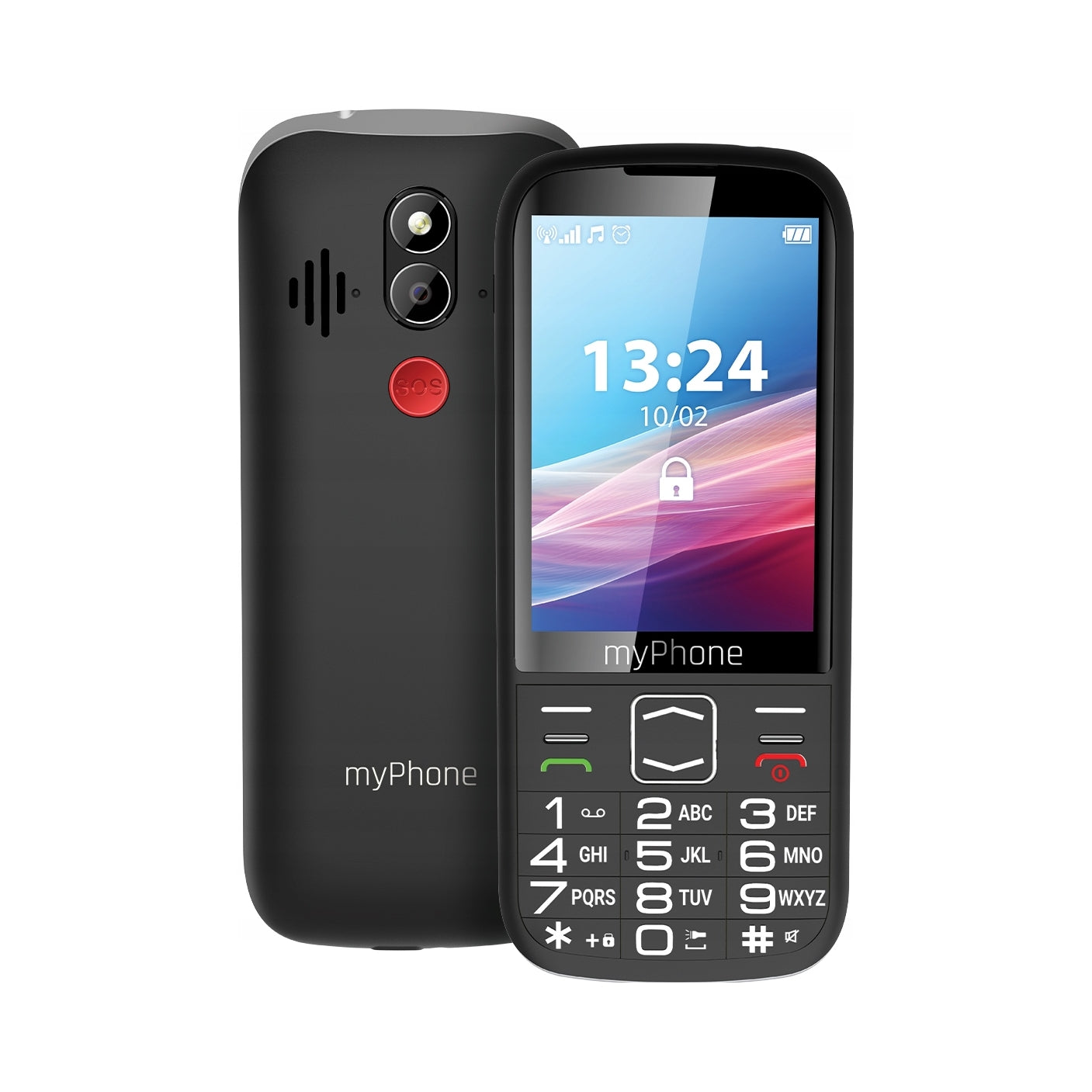 2x myPhone HALO 4 LTE (Black) Single SIM 3.5" TFT 320x480/128MB/64MB RAM/SD