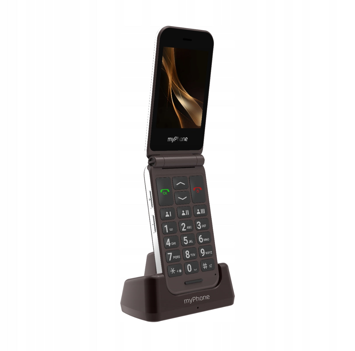 2x myPhone Harmony LTE Praline Collection | Brown | 2.8+1.44" | IPS | 48M Brand myPhone