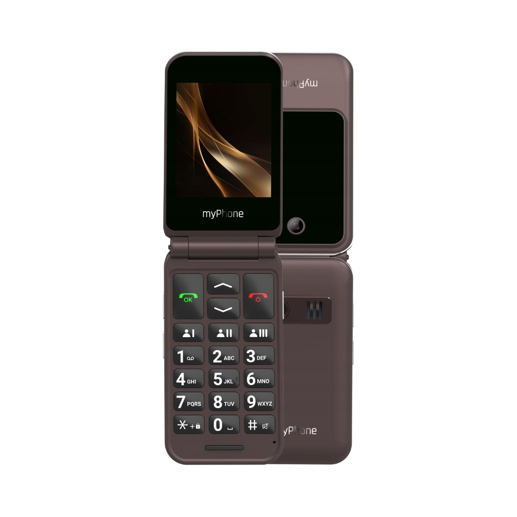 2x myPhone Harmony LTE Praline Collection | Brown | 2.8+1.44" | IPS | 48M