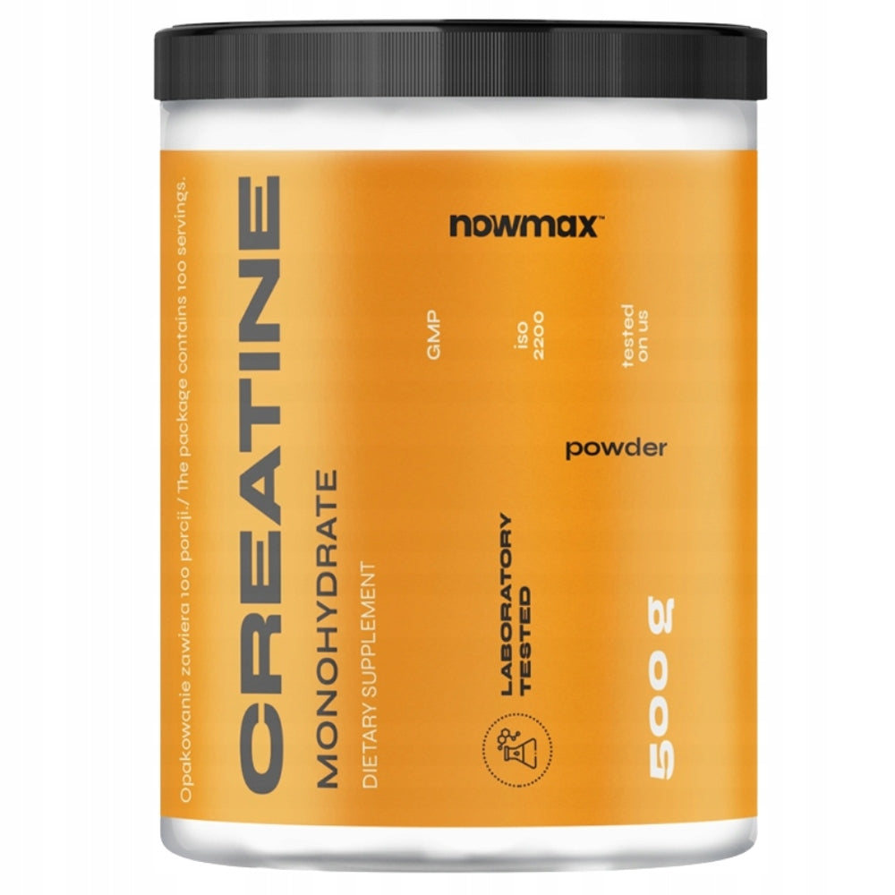 2x nowmax CREATINE MONOHYDRATE 500 g STRENGTH Manufacturer code 9442