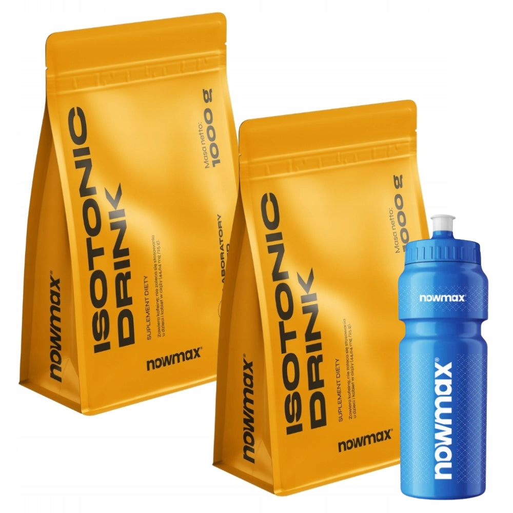 2x nowmax ISOTONIC CONCENTRATE IZOTONIK ELECTROLYTES HYDRATION 1000g Expiration date at least six months from the date of purchase