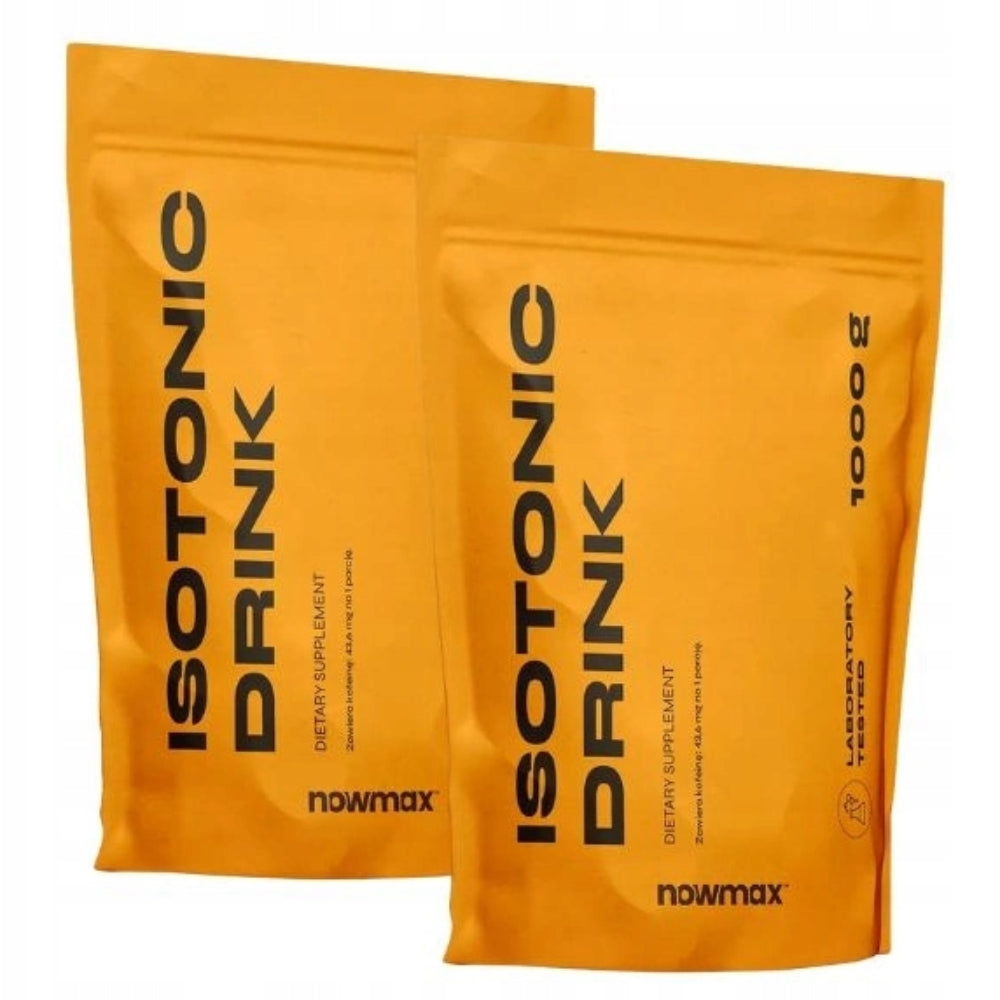 2x nowmax ISOTONIC DRINK 1000 G ISOTONIC POWDER ELECTROLYTES, HYDRATION Manufacturer code izotonik w proszku na nawodnienie elektrolity