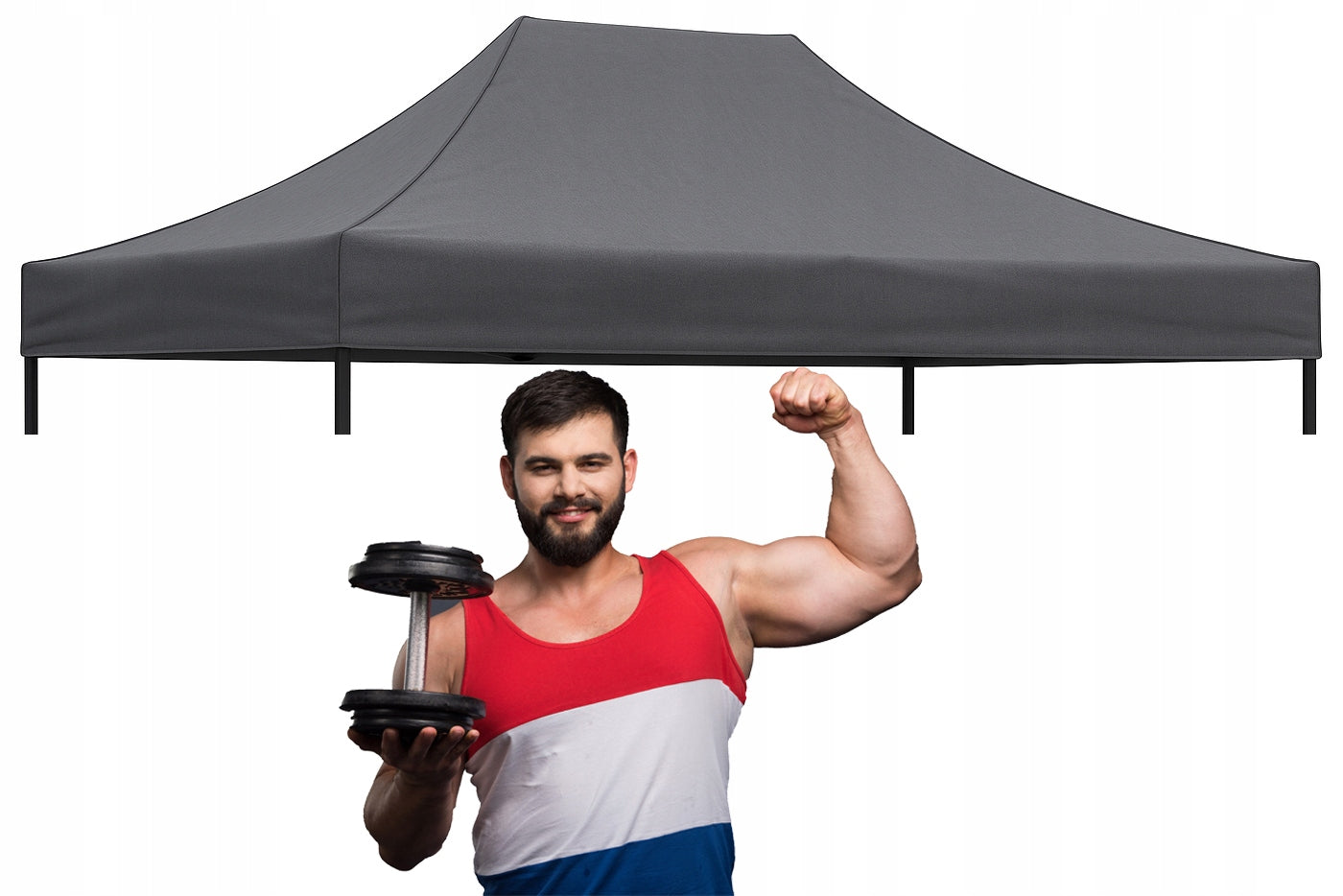 2x3 STRONG ROOF REPLACEMENT CANOPY FOR TENT TRADE Garden Express