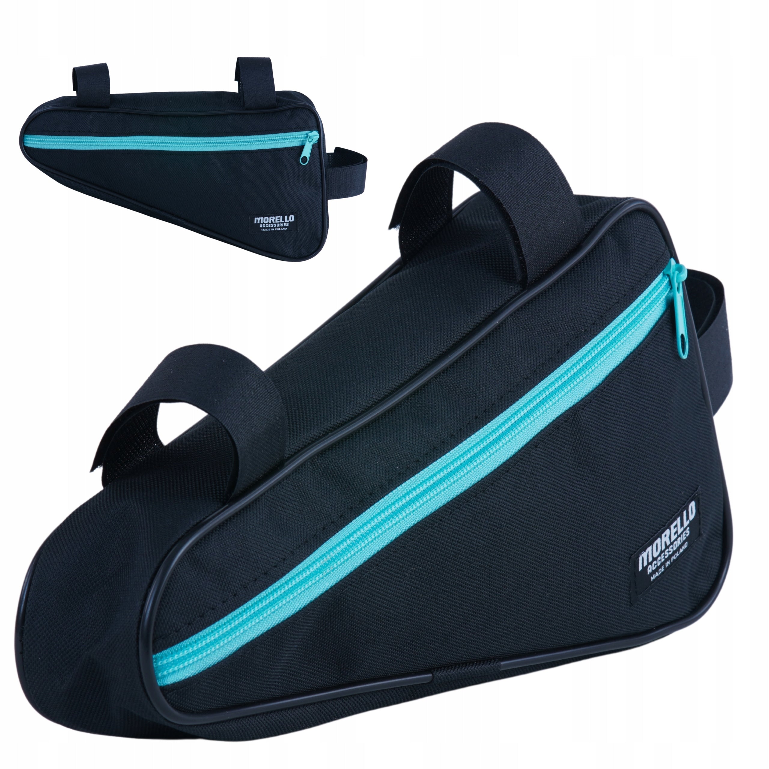 2xBicycle Bag for Frame Bicycle Pouch Waterproof Sachet Polish Product Capacity 2 l