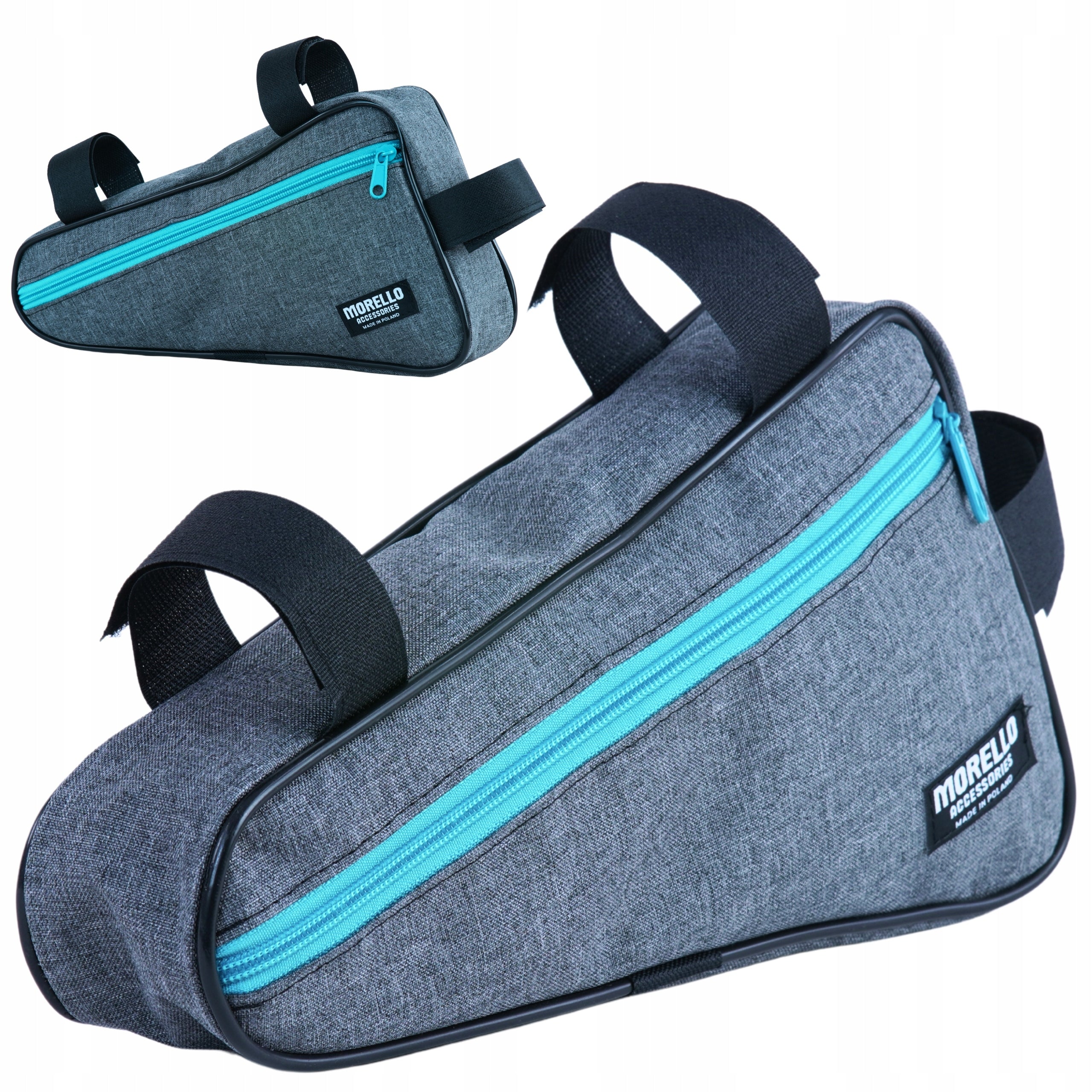 2xBicycle Bag for Frame Bicycle Pouch Waterproof Sachet Polish Product Kind universal