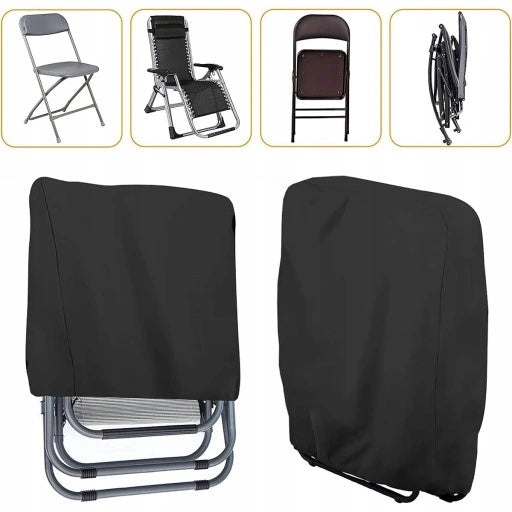 2xWATERPROOF SUN LOUNGER COVER GARDEN FOLDING CHAIR STRONG Length 71 cm