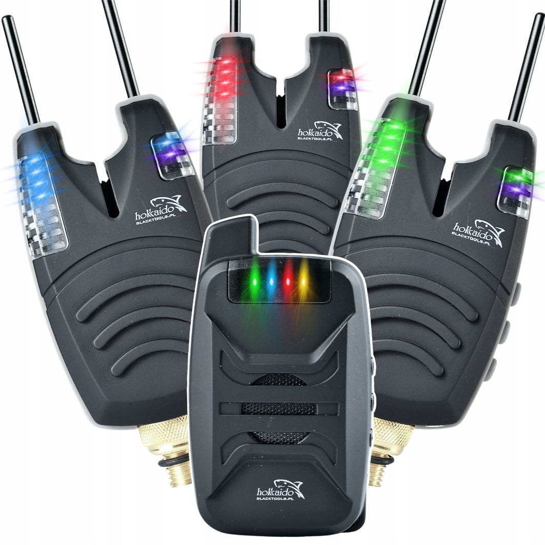 3+1 ELECTRONIC BITE ALARM CONTROL PANEL 3+1 COLORS HOKKAIDO PREMIUM Product weight with unit packaging 1.02 kg