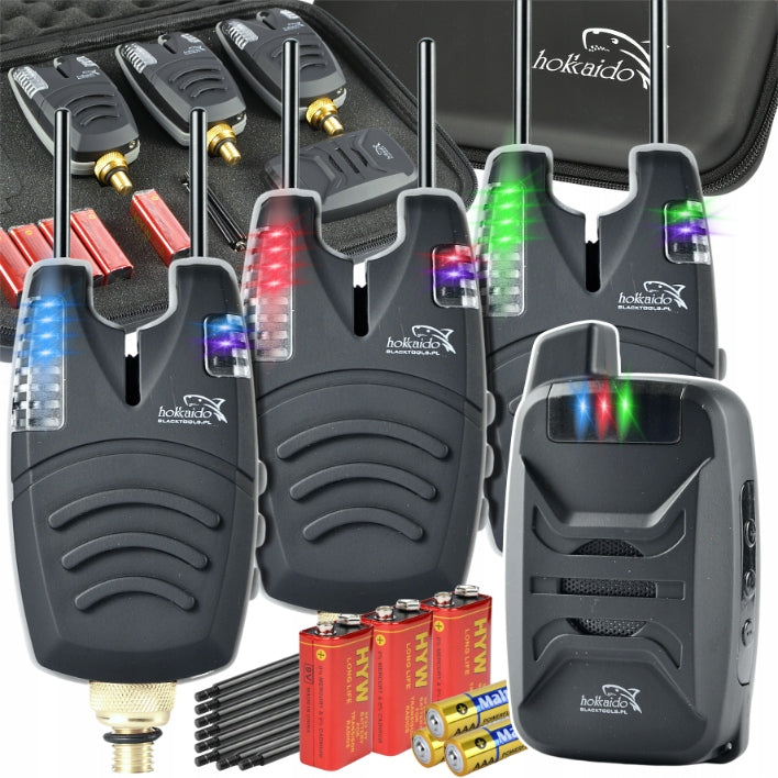 3+1 ELECTRONIC BITE ALARM CONTROL PANEL 3+1 COLORS HOKKAIDO PREMIUM