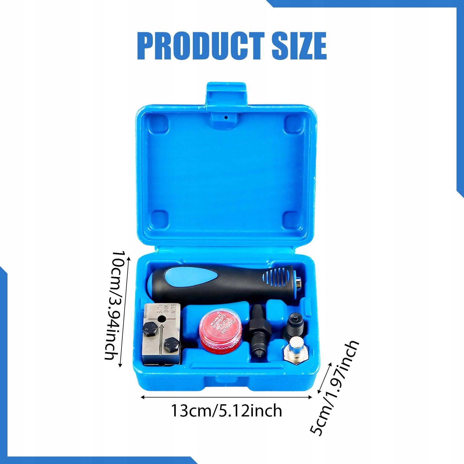 3/16 inch Double Single Flaring Tool Kit with Removable Handle Flare Tool Brand no brand