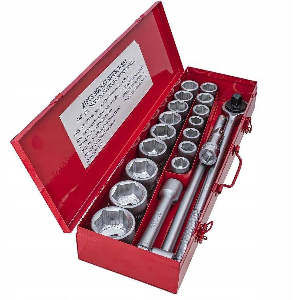 3/4" SOCKET SET DR. 21PCS. CL102921 Brand Changlu