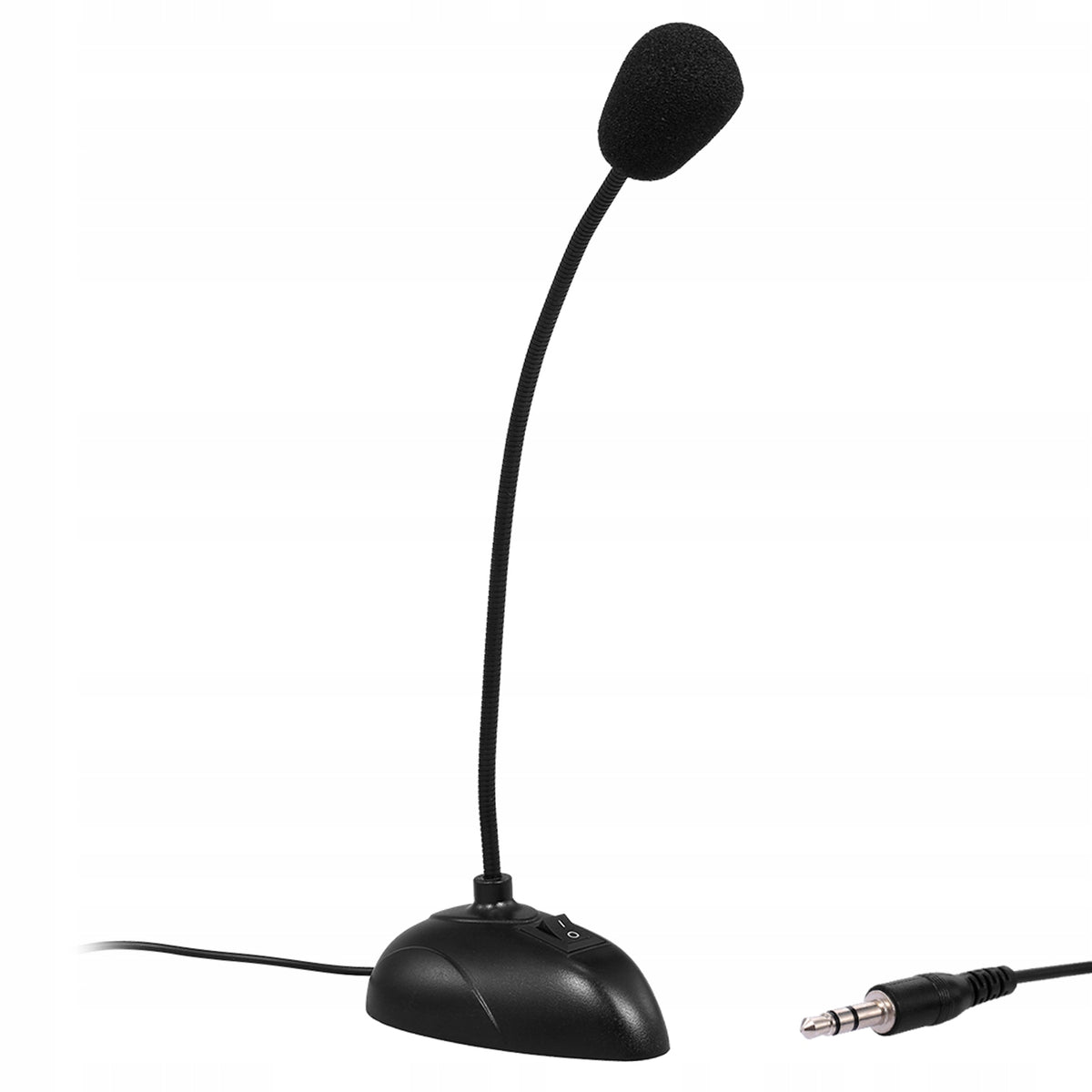 3,5 MM WIRED CONDENSER MICROPHONE FOR COMPUTER Packaging status original