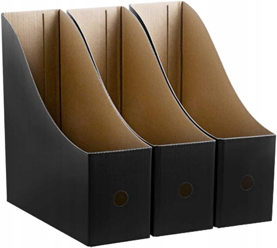 3/5 Pcs Kraft and Black Paper Stand Paper D Color white
