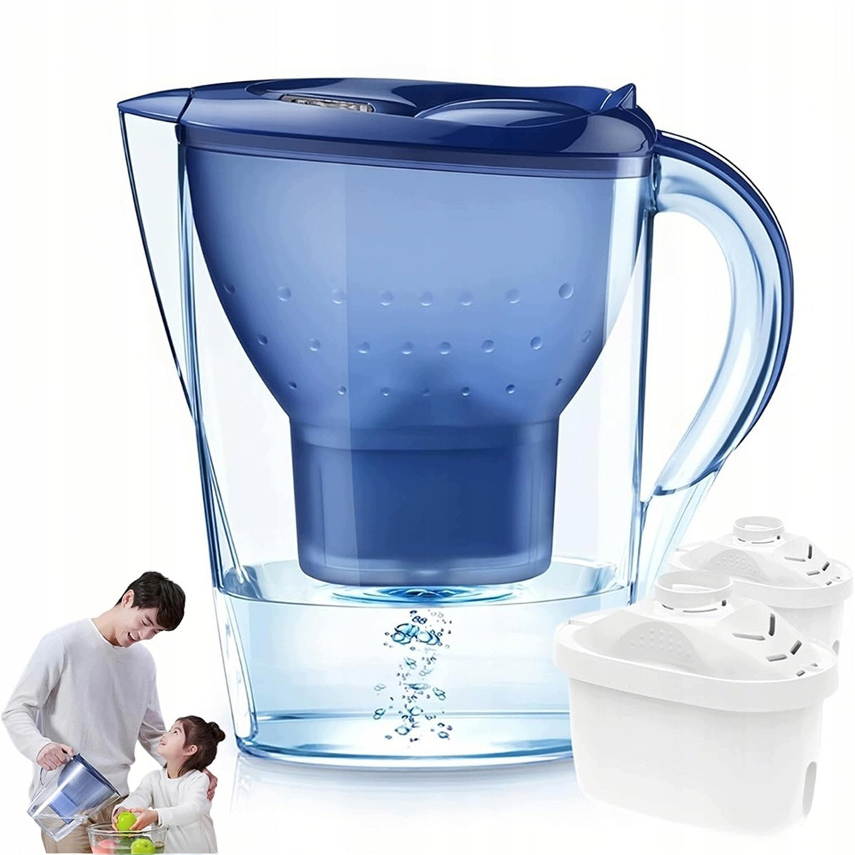 3.5L Water Filter Pitcher With 7 Stage Alkaline Filter Packaging status original