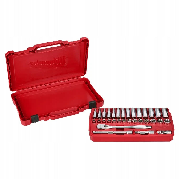 3/8" ratchet socket set (32 pcs) Milwaukee 4932464945 Number of items in the set 32