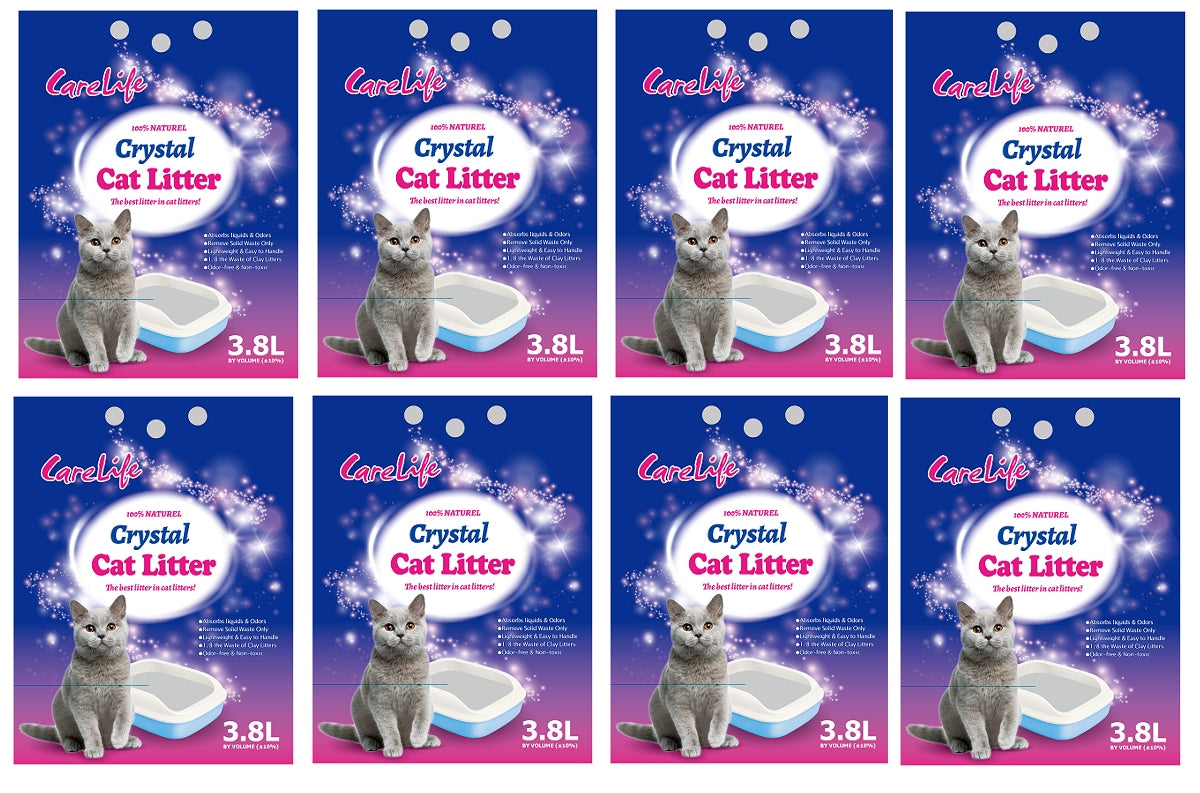 3.8L Silicone Cat Litter Dust Free Unscented