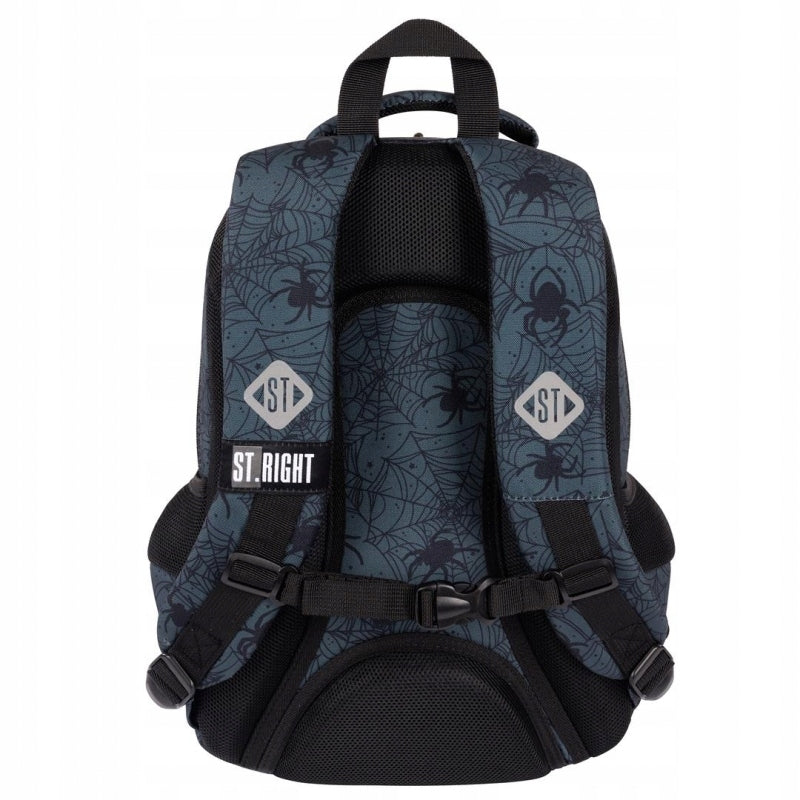 3-CHAMBER BACKPACK STRIGHT BP26 SPIDER WEB 7398 Brand St.Right