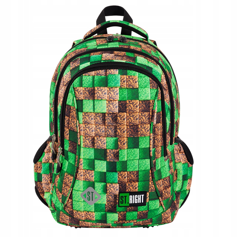 3-CHAMBER BACKPACK STRIGHT PIXEL CUBES BP Brand St.Right