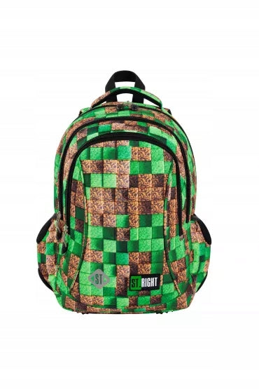 3-CHAMBER BACKPACK STRIGHT PIXEL CUBES BP