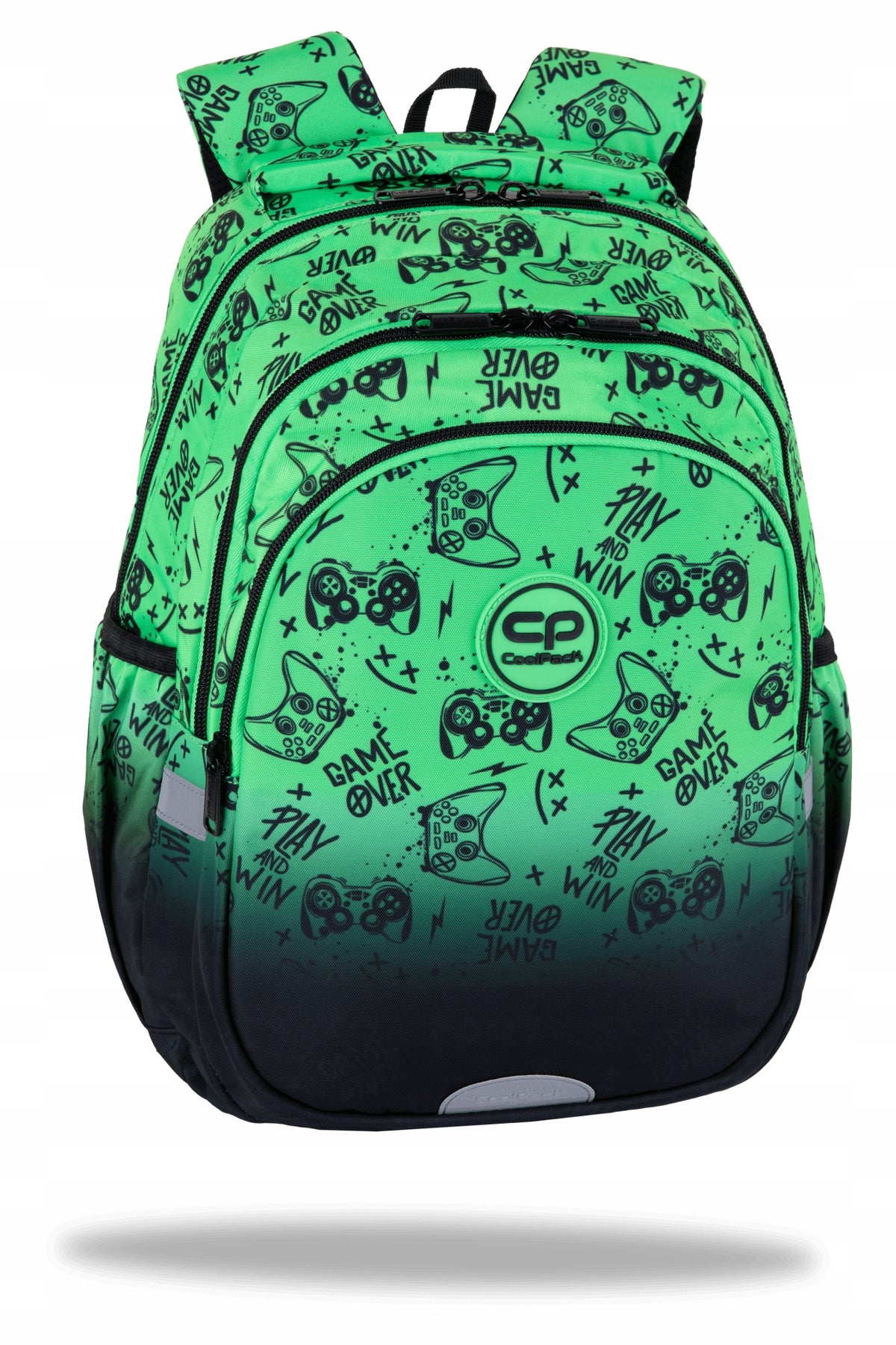 3-CHAMBER SCHOOL BACKPACK 19 LITERS GAME OVER PAD THEME KL.1-3 FOR A BOY Manufacturer code F029969