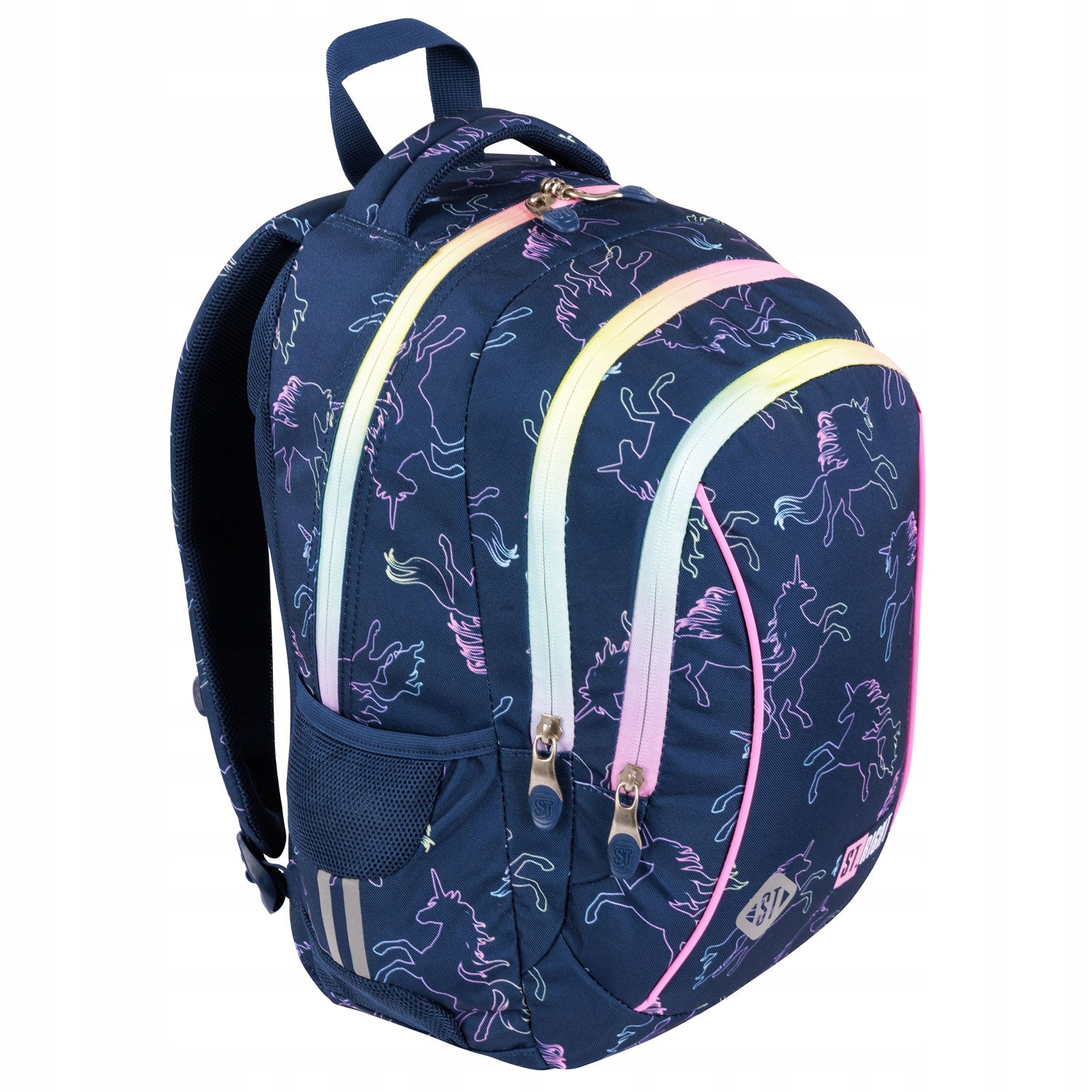 3-CHAMBER SCHOOL BACKPACK FOR GIRLS HORSES UNICORNS MAYEWSKI Manufacturer code 667855