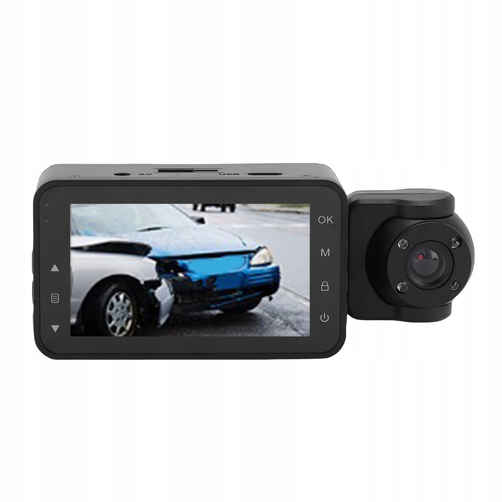 3 Channel Dashboard Camera 1080p 170 Degree Angle 18