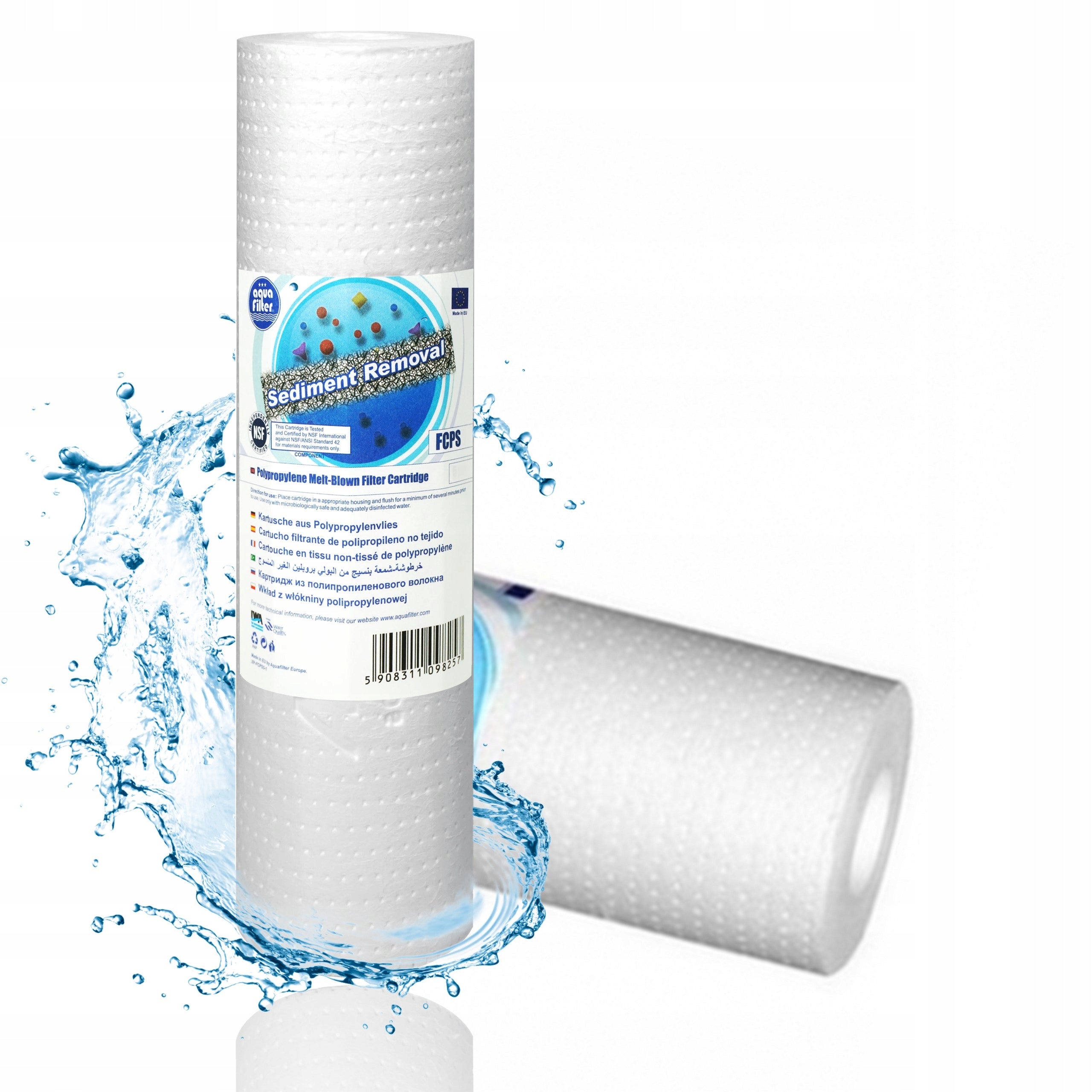 3 DEGREE FCPS20 FCCST FCCBL-S WHOLE HOUSE WATER FILTER CARTRIDGES Brand Aquafilter