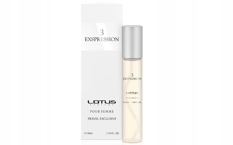3 Expression Perfumed Water For Women Lotus 33ml