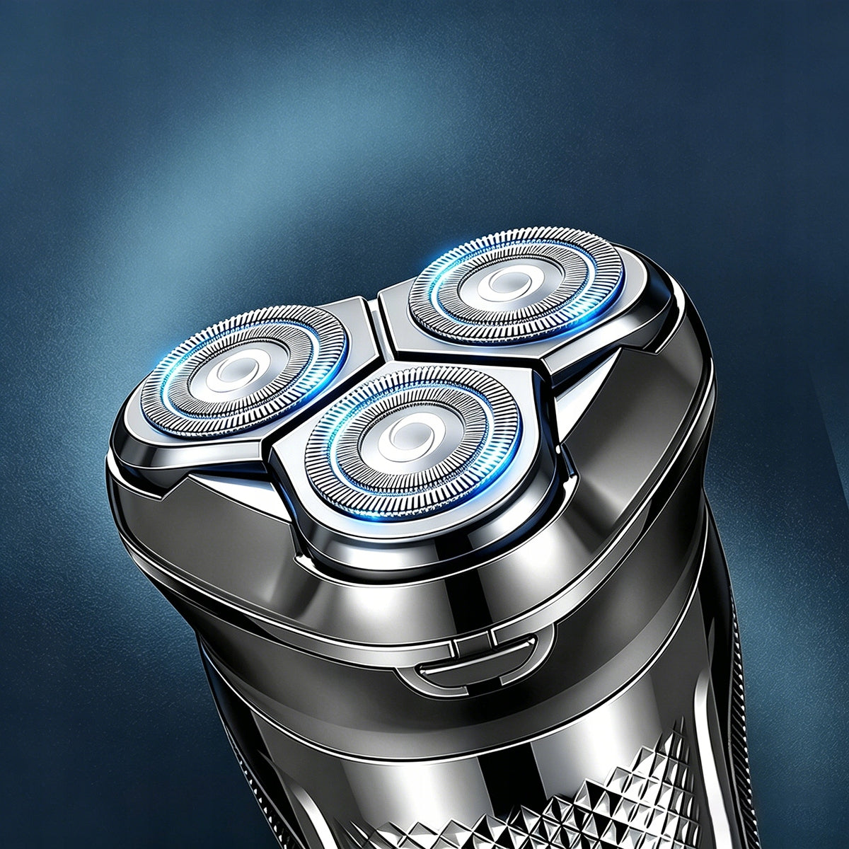 3 Head Electric Shaver Waterproof IPX7 Beard Razor Type head