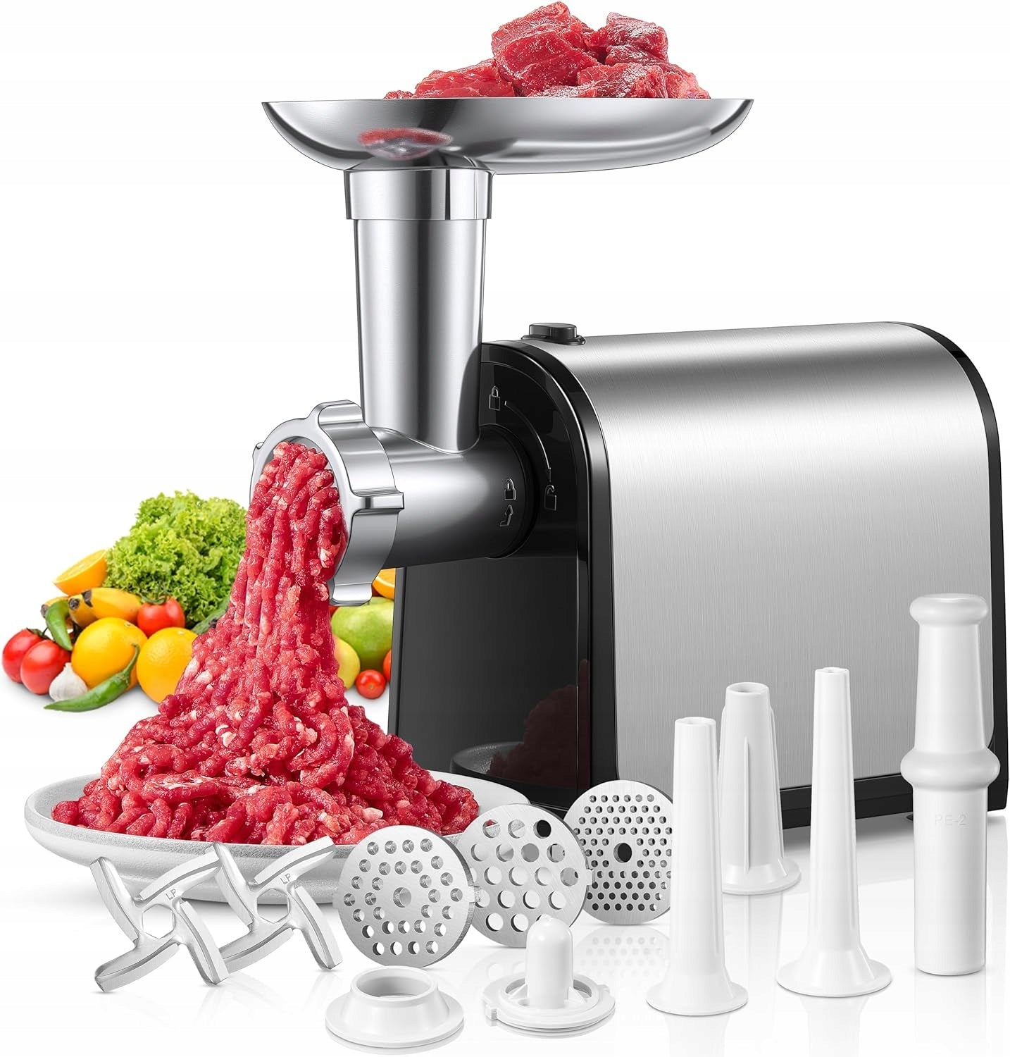 3 IN 1 500W ELECTRIC MEAT GRINDER AKCESORIA