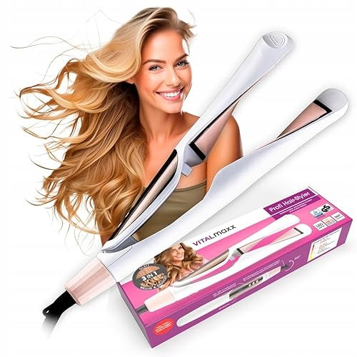 3 IN 1 STRAIGHTENER LED INVERTER FOR WOMEN FOR HAIR Silicone