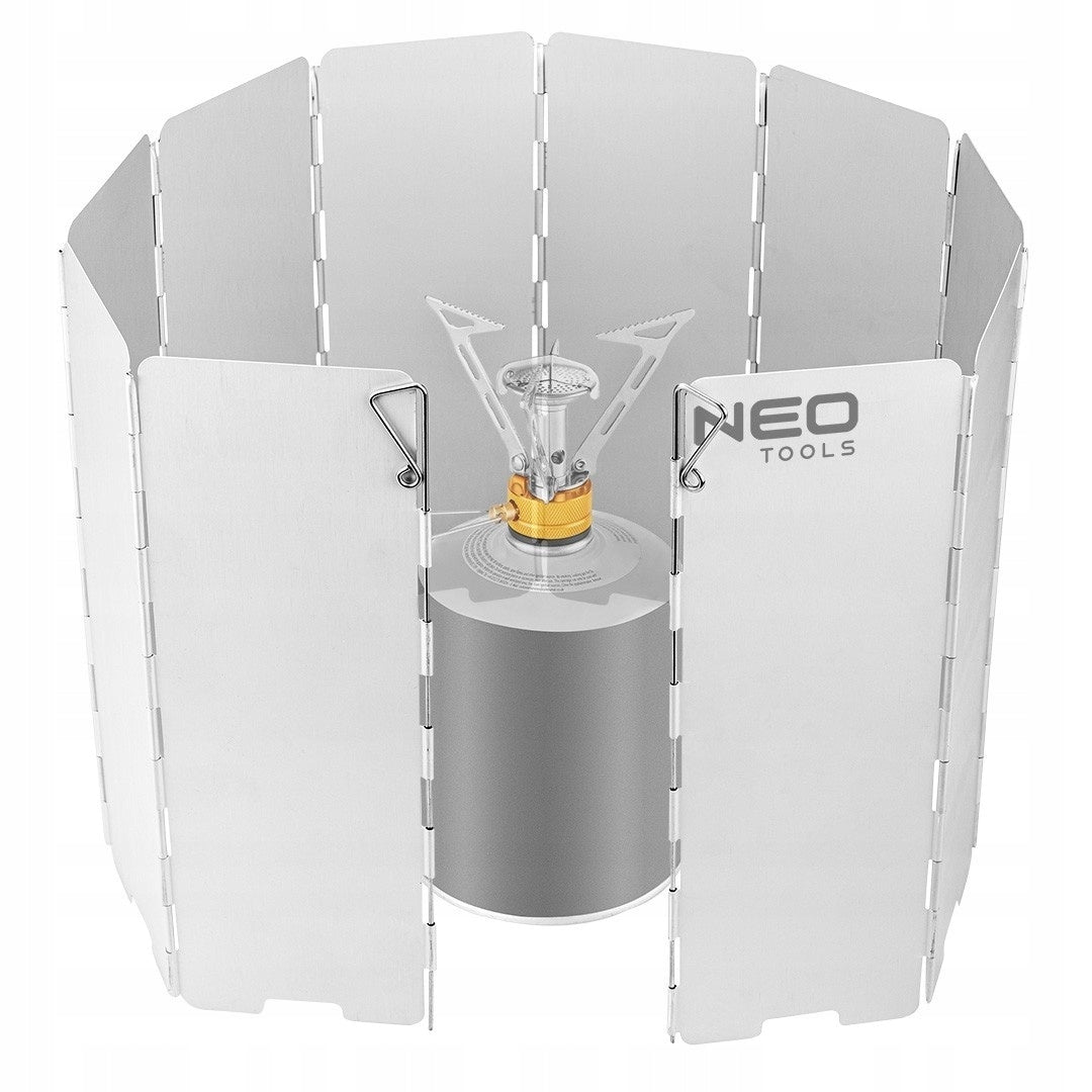 3-IN-1 TRAVEL COOKWARE WITH NEO TOOLS BURNER WINDSHIELD Packaging status original