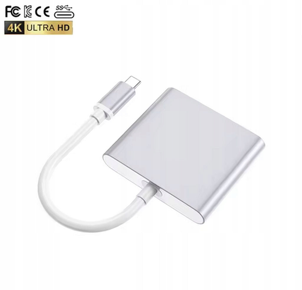 3-IN-1 USB-C HUB ADAPTER - HDMI 4K USB 3.0 PD DOCKING STATION Manufacturer code ZLHUB-3IN1