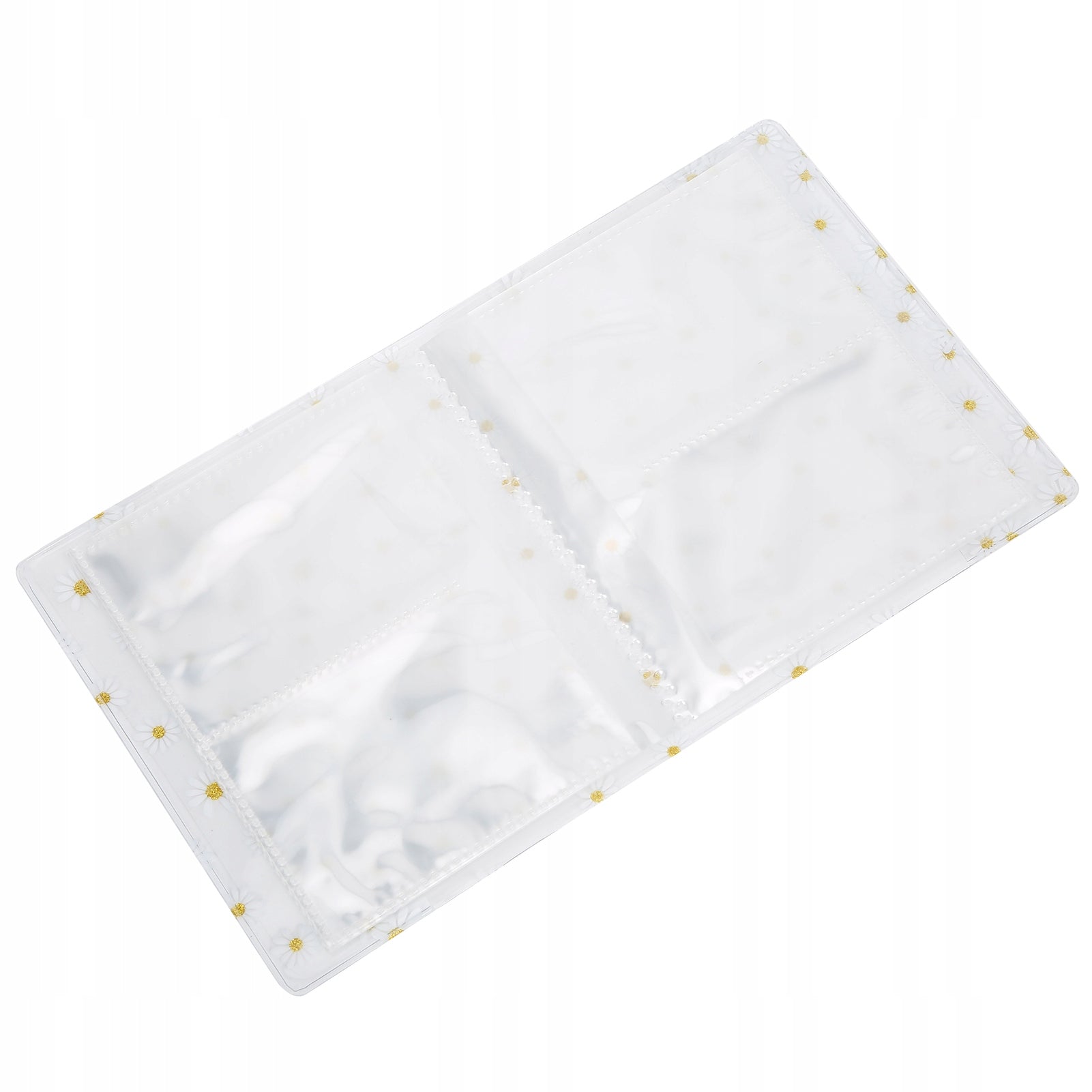 3 Inch 64 Pockets Transparent PVC Daisy Photo Case CJ Model 8583XMHY