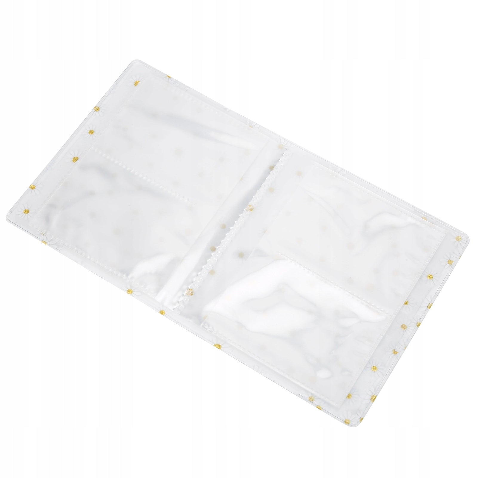 3 Inch 64 Pockets Transparent PVC Daisy Photo Case CJ
