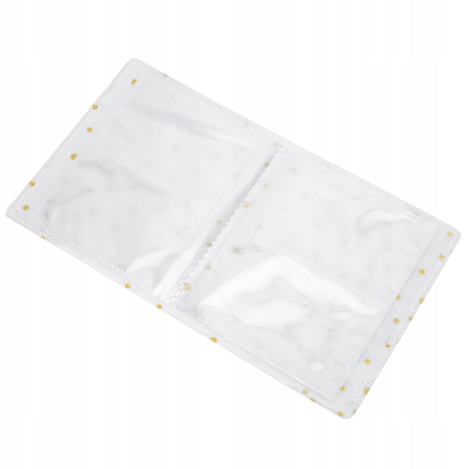 3-Inch 64 Pockets Transparent PVC Daisy Photo Case M0 Model 6463YQOE