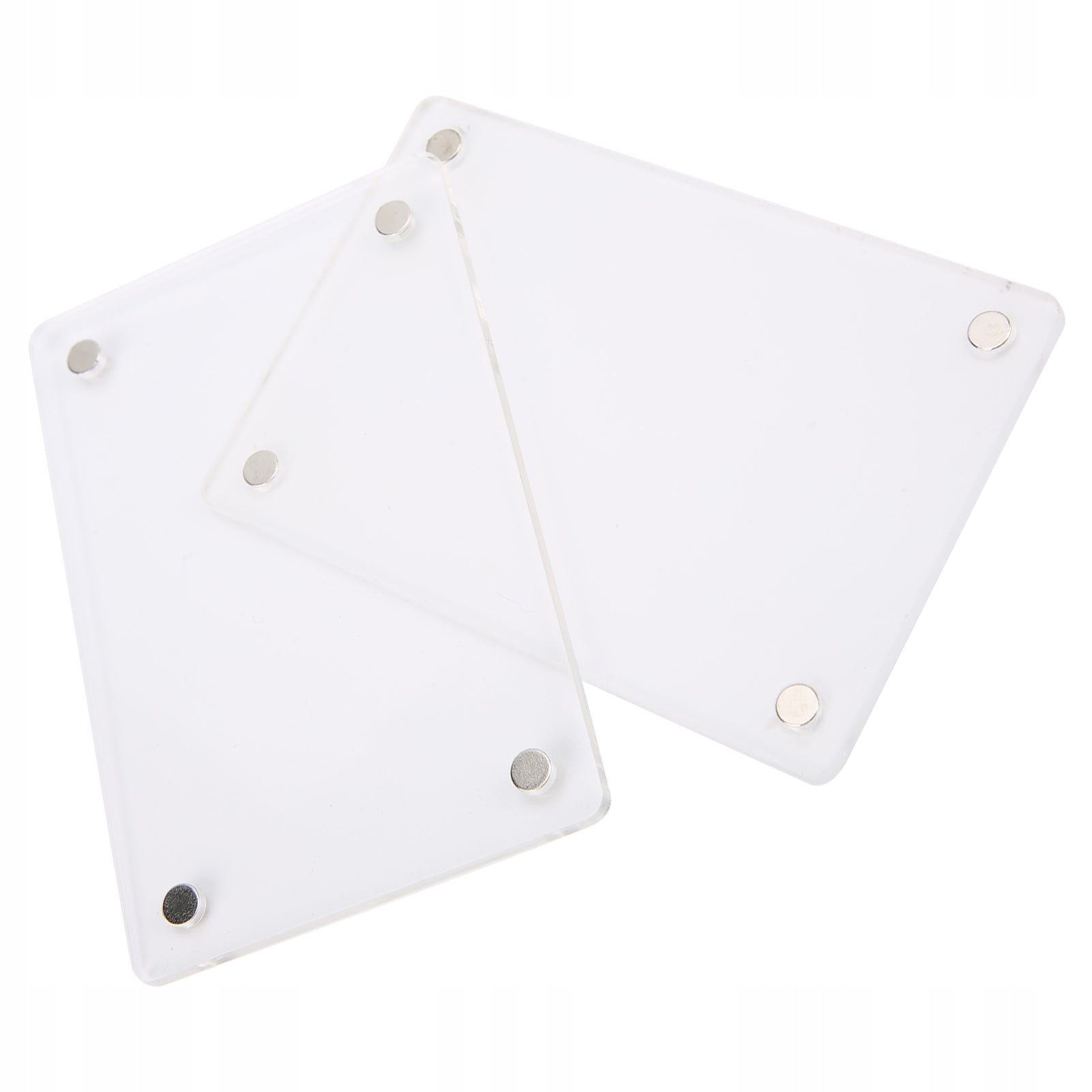 3 Inch Magnetic Acrylic Clear Photo Frame Sticker JS Model 3246ZSLI