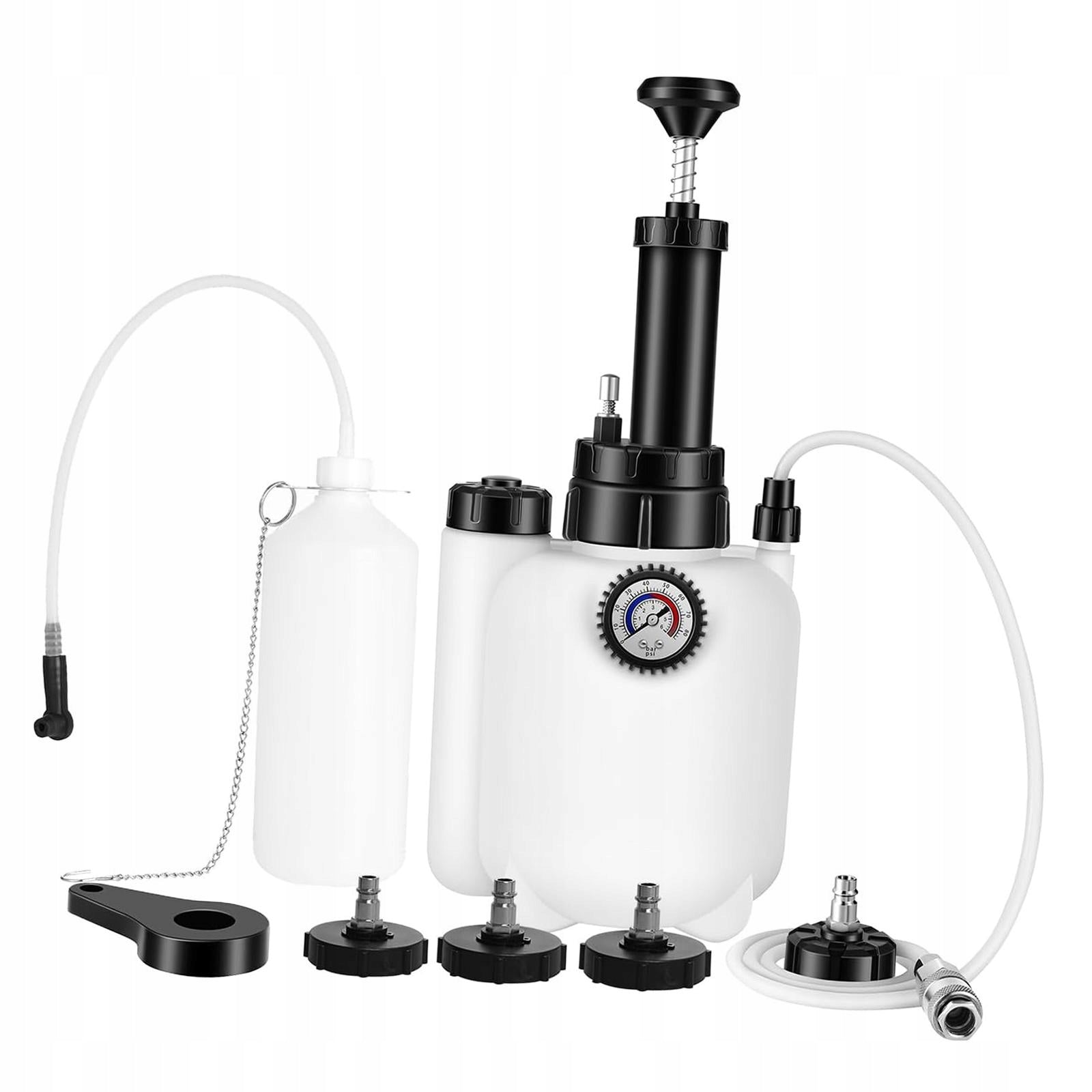 3 L Manual Brake Oil Change Pot Set Change Tool Multipurpose Accessory with Brand no brand
